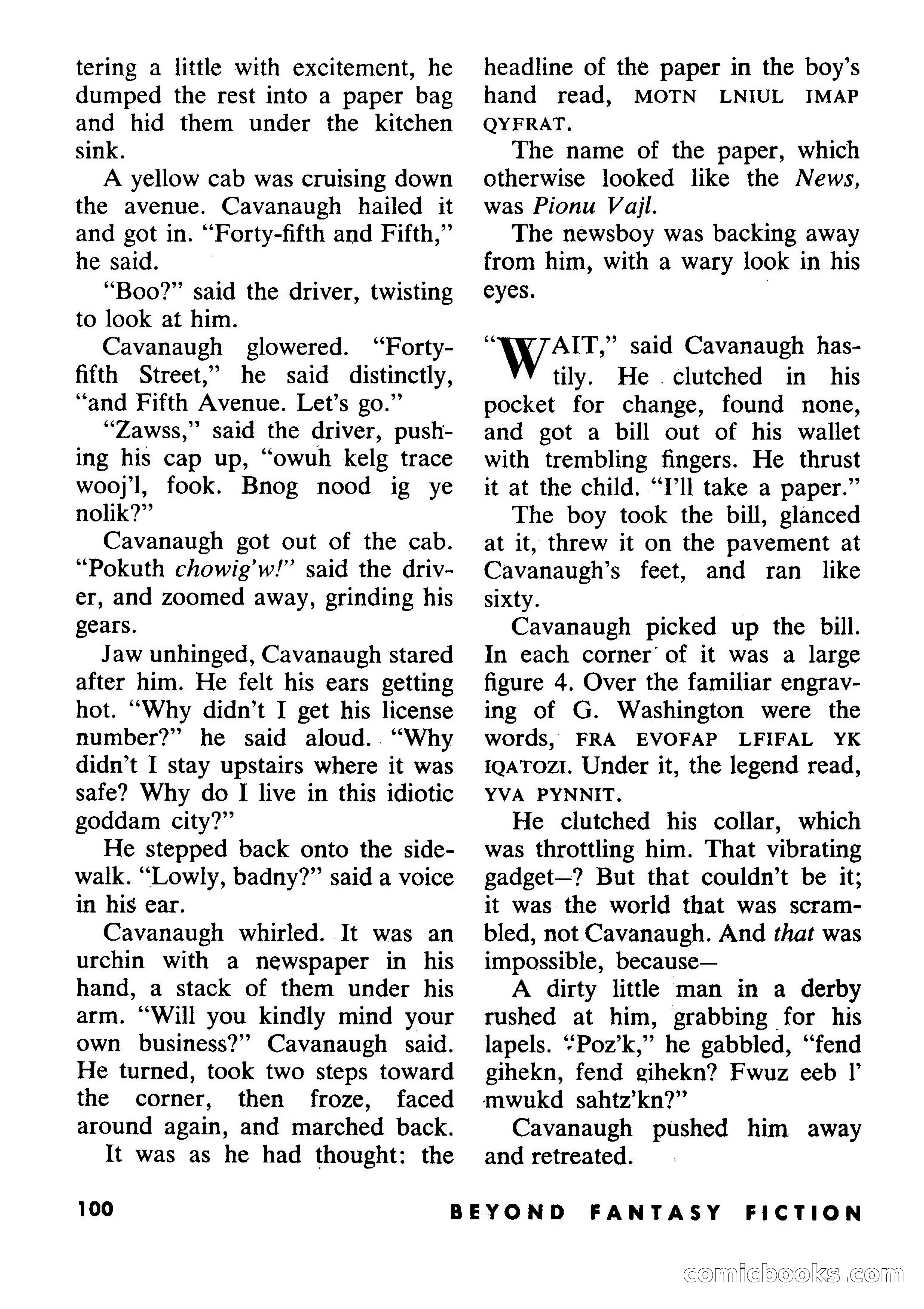 Beyond Fantasy Fiction, July 1953 — page 102 of 164
