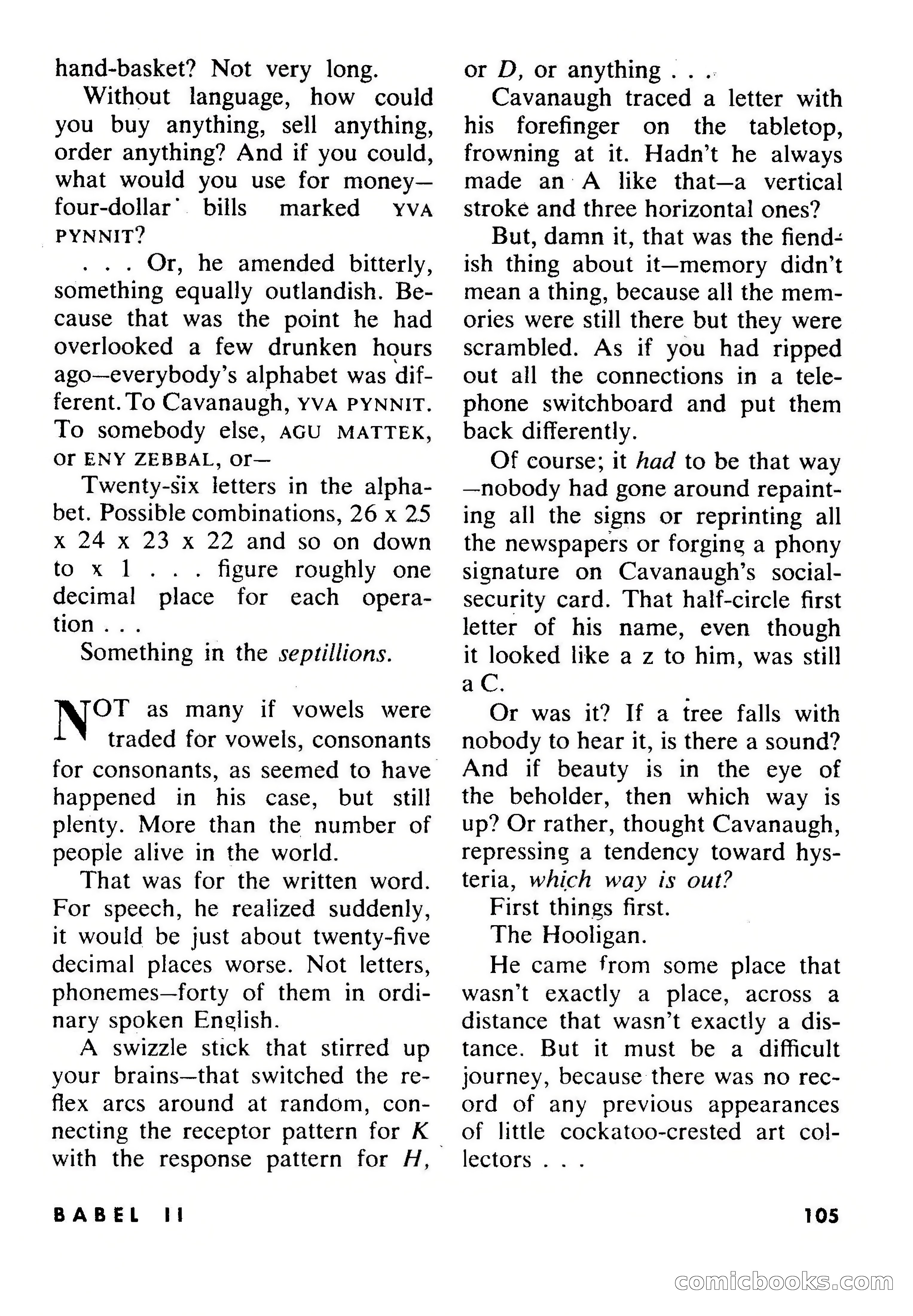 Beyond Fantasy Fiction, July 1953 — page 107 of 164