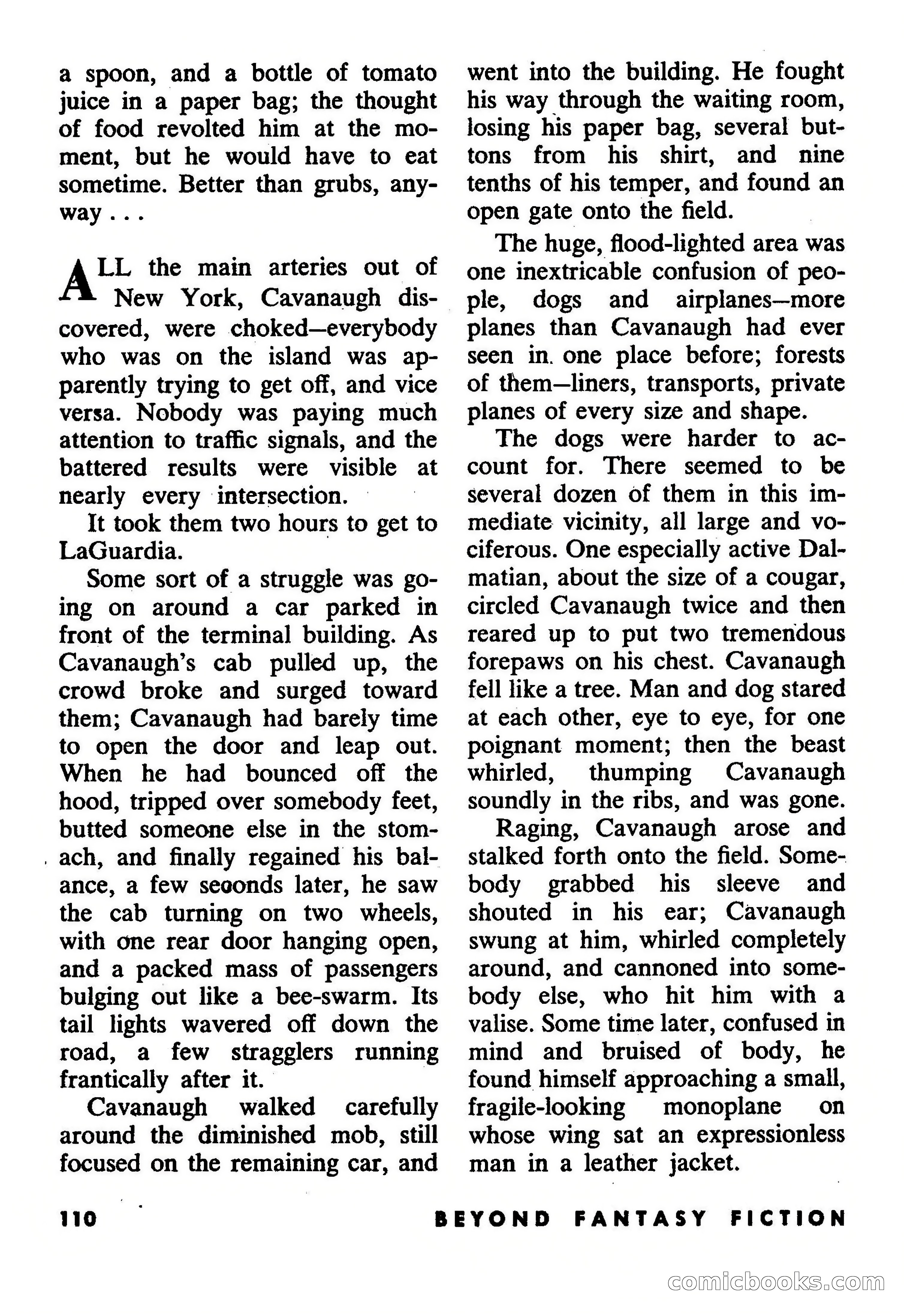 Beyond Fantasy Fiction, July 1953 — page 112 of 164
