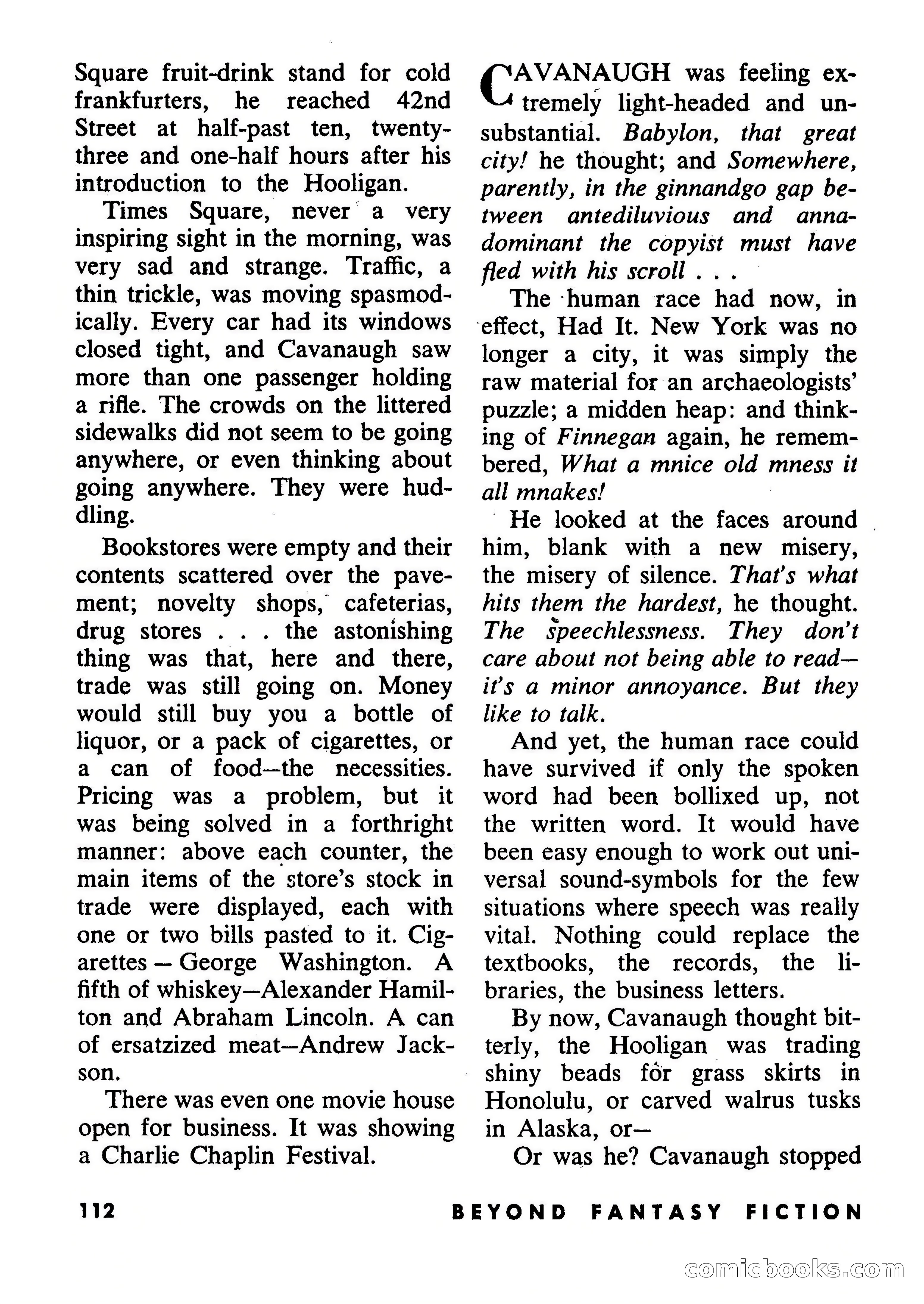Beyond Fantasy Fiction, July 1953 — page 114 of 164