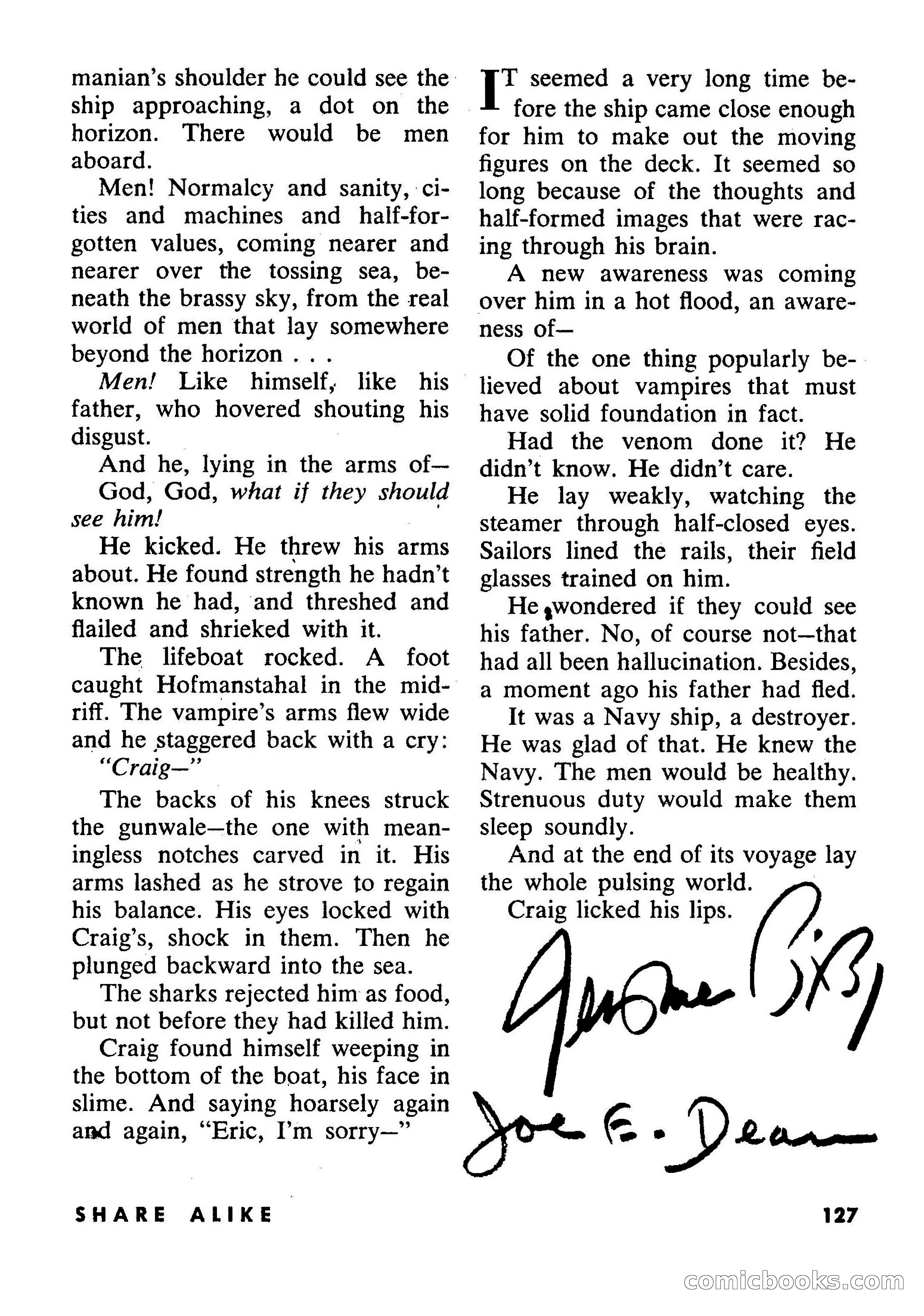 Beyond Fantasy Fiction, July 1953 — page 129 of 164