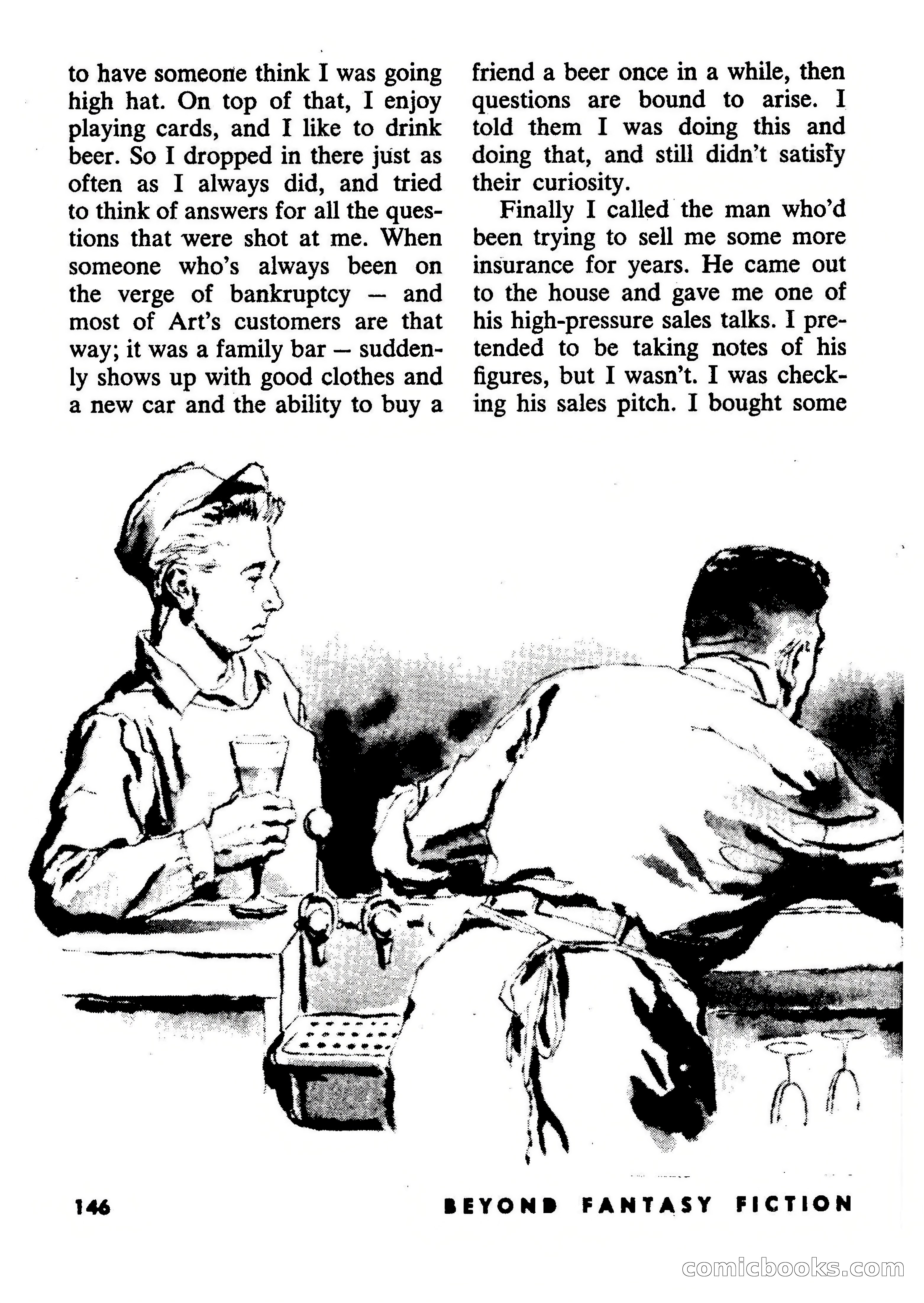 Beyond Fantasy Fiction, July 1953 — page 148 of 164