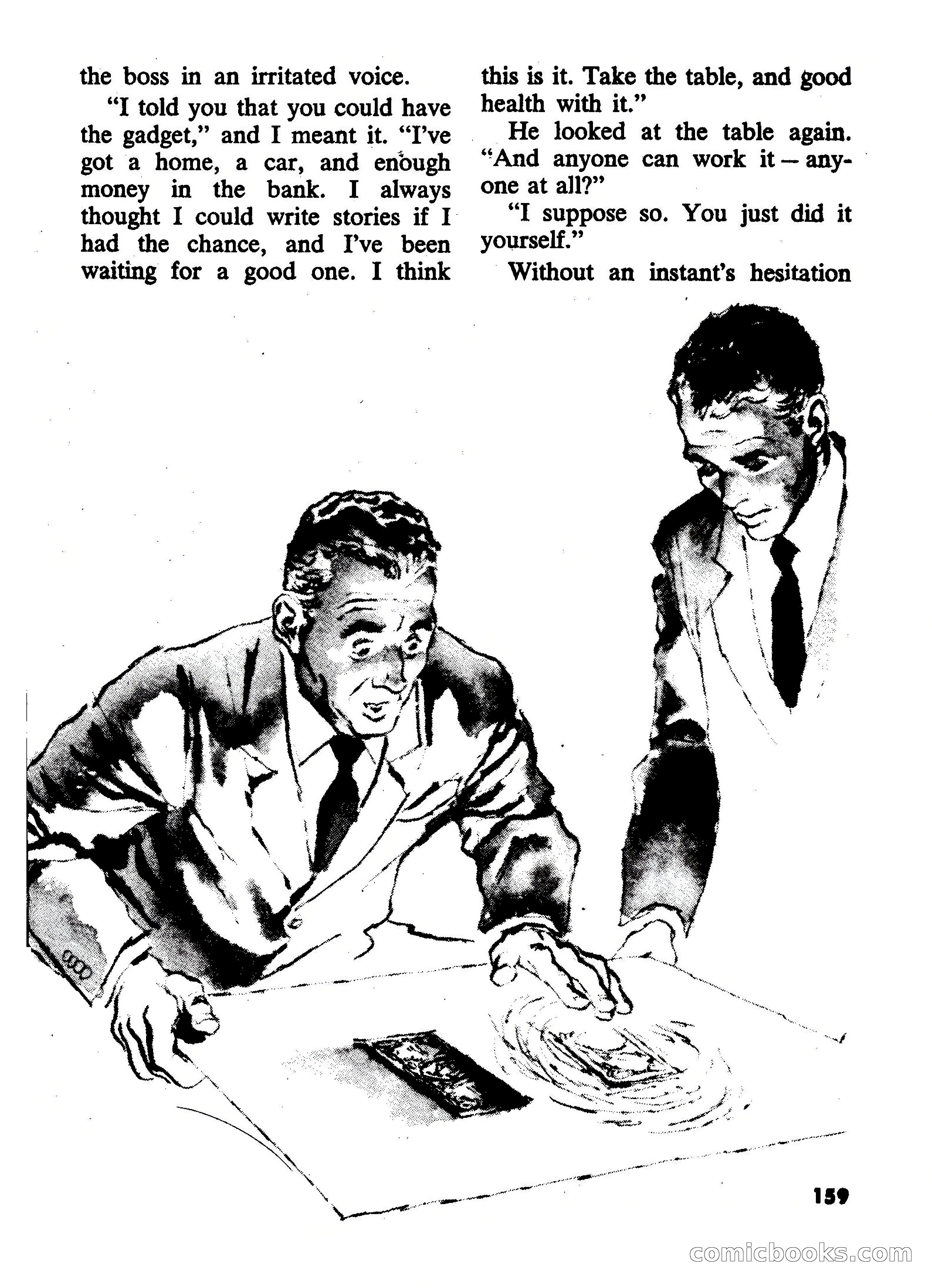 Beyond Fantasy Fiction, July 1953 — page 161 of 164