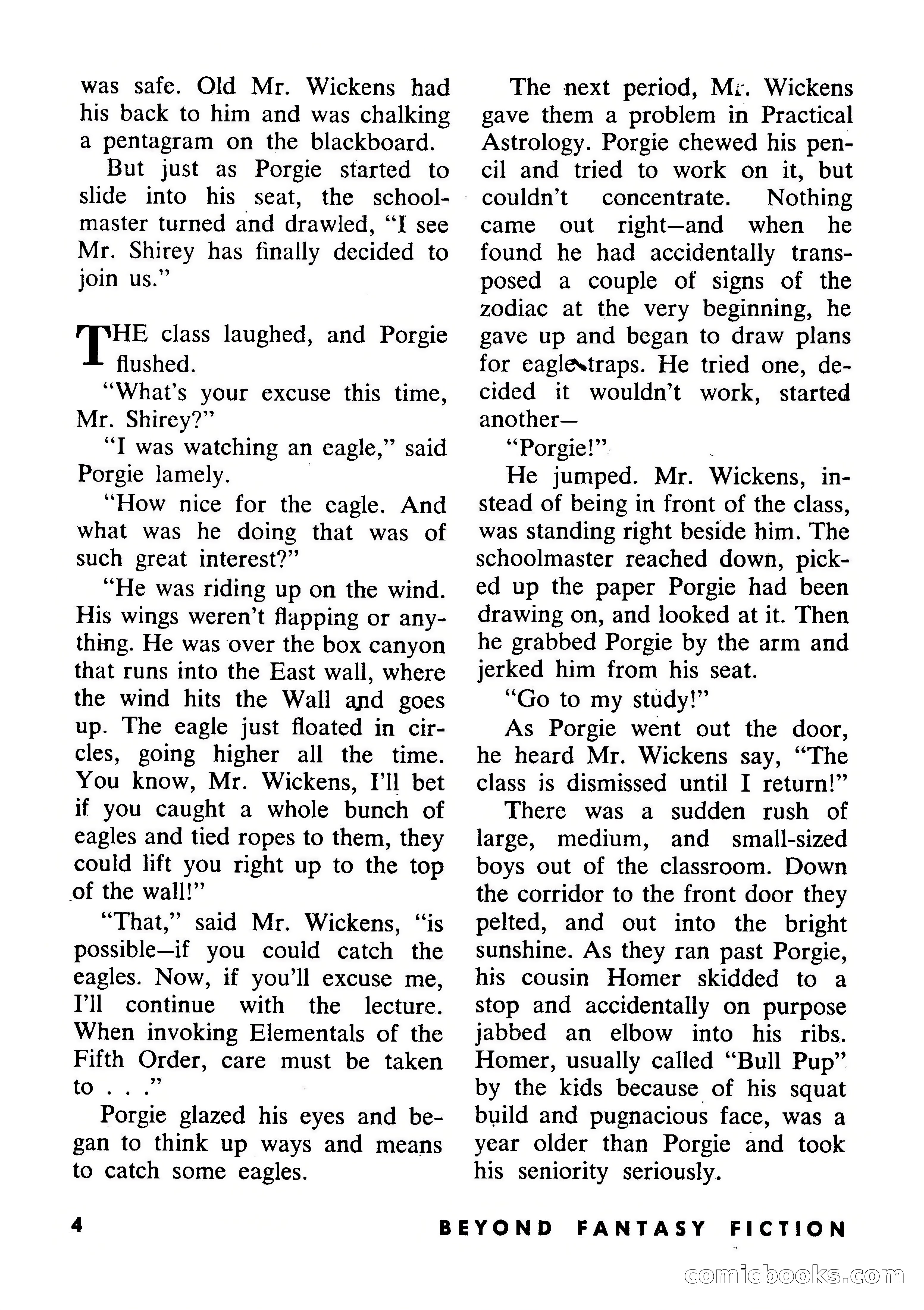 Beyond Fantasy Fiction, September 1953 — page 6 of 164