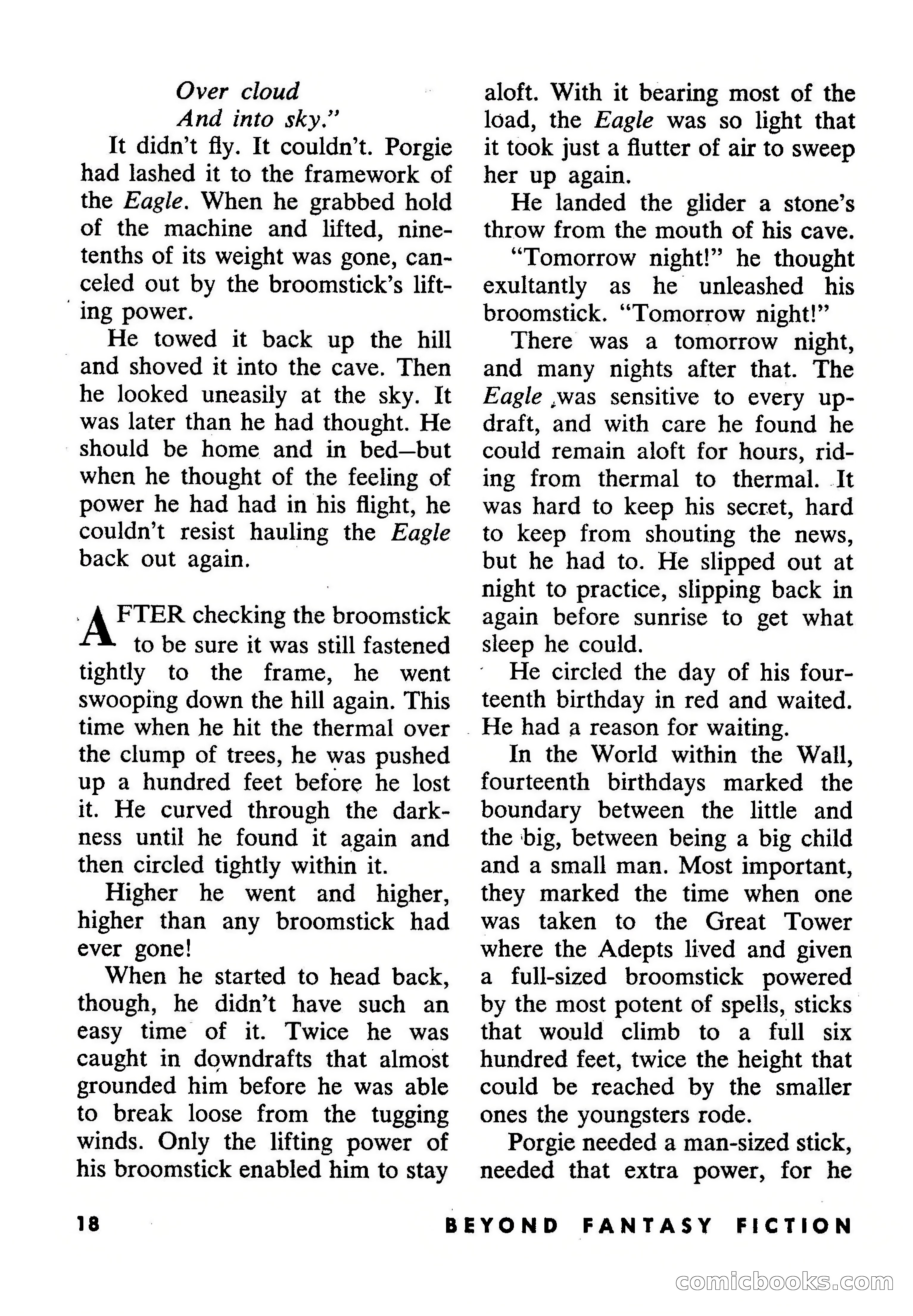 Beyond Fantasy Fiction, September 1953 — page 20 of 164