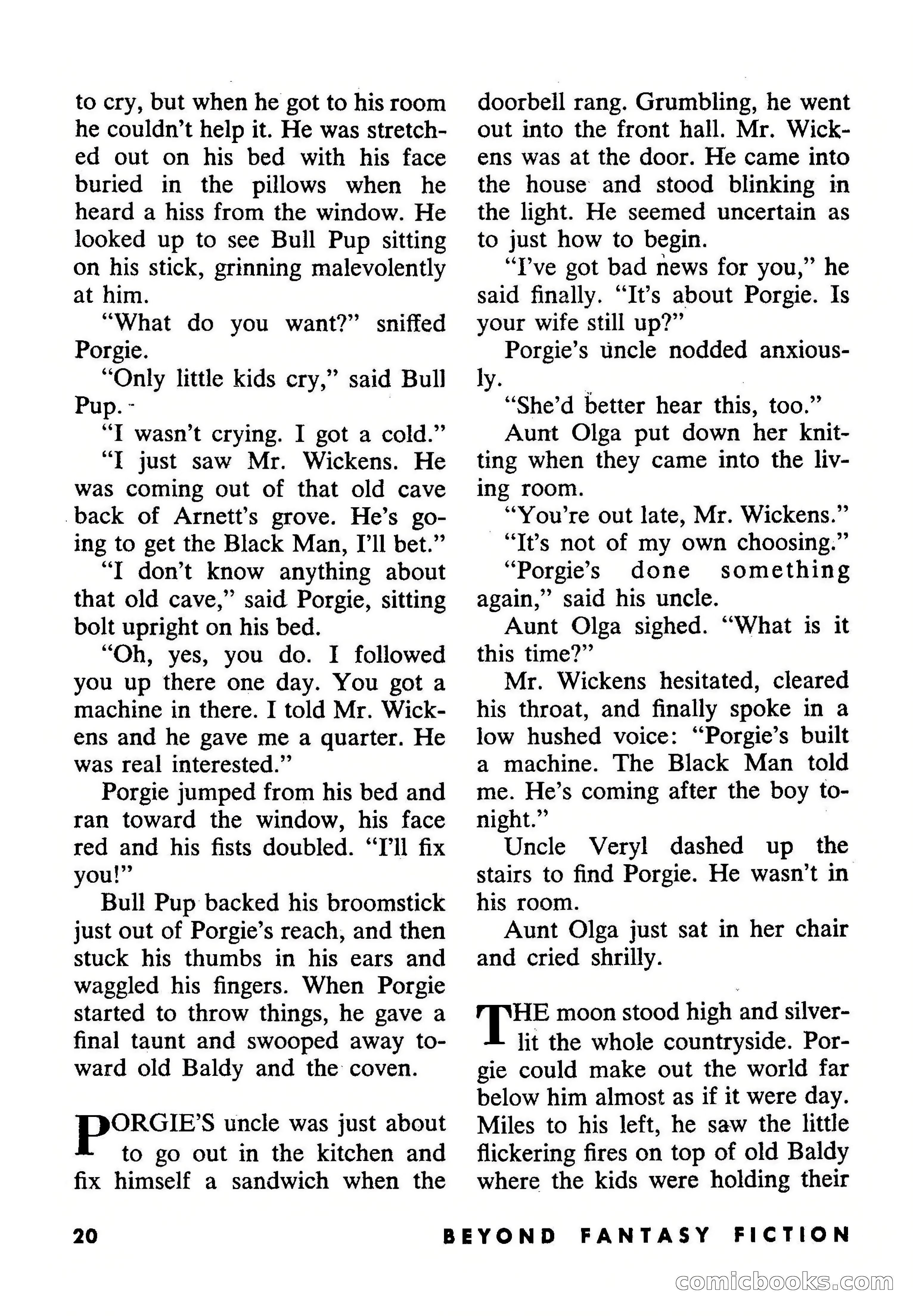 Beyond Fantasy Fiction, September 1953 — page 22 of 164