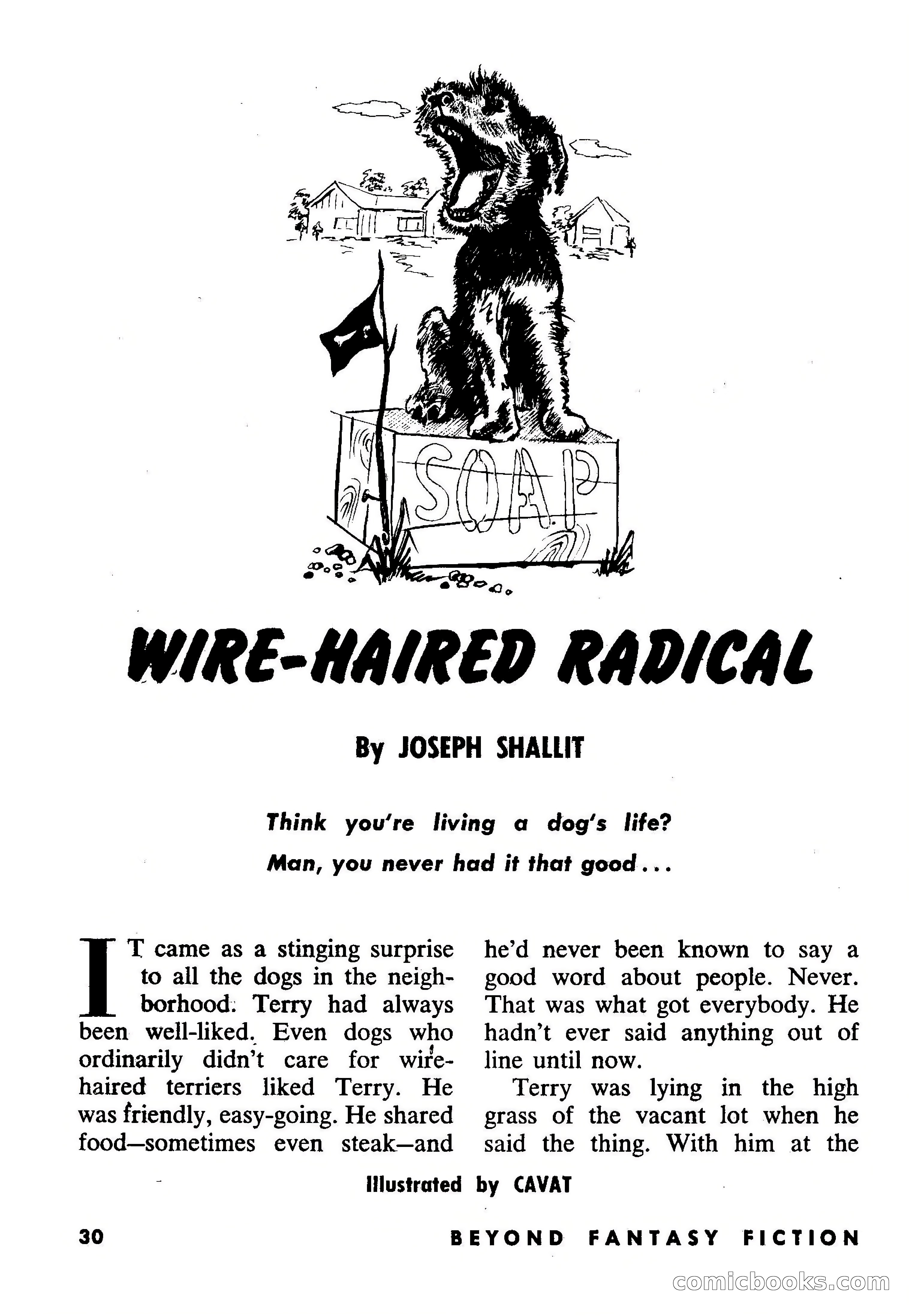 Beyond Fantasy Fiction, September 1953 — page 32 of 164