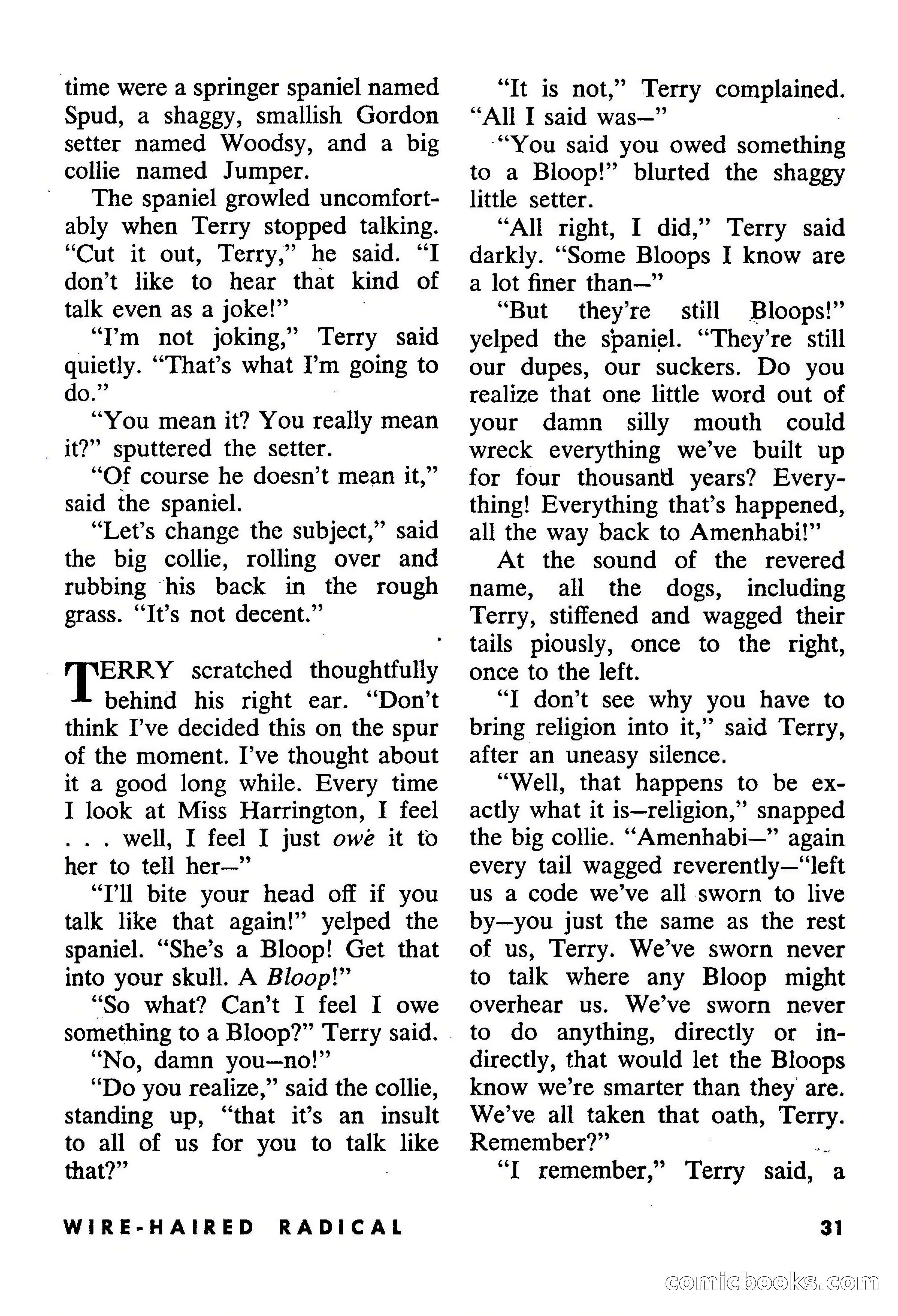 Beyond Fantasy Fiction, September 1953 — page 33 of 164