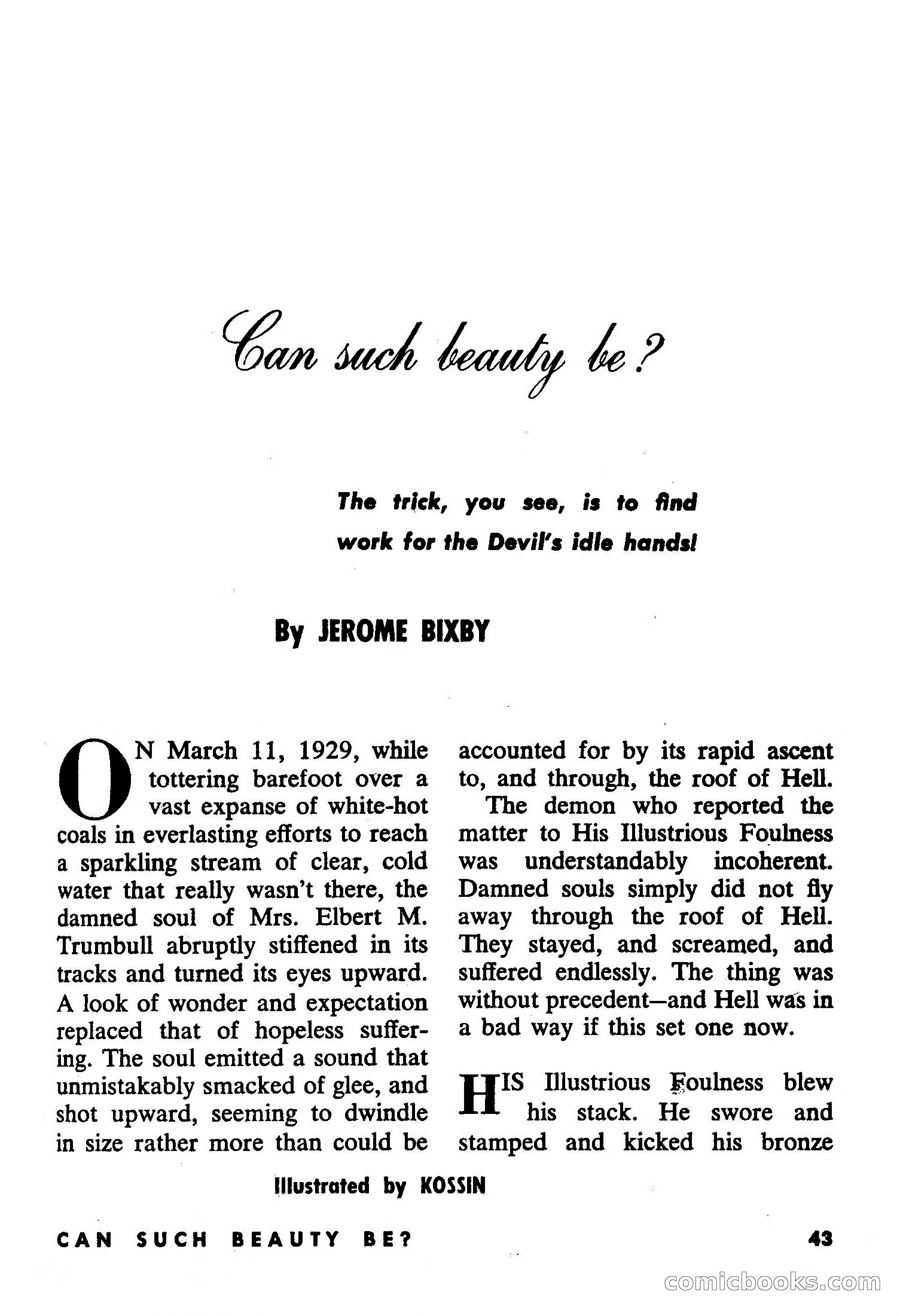 Beyond Fantasy Fiction, September 1953 — page 45 of 164
