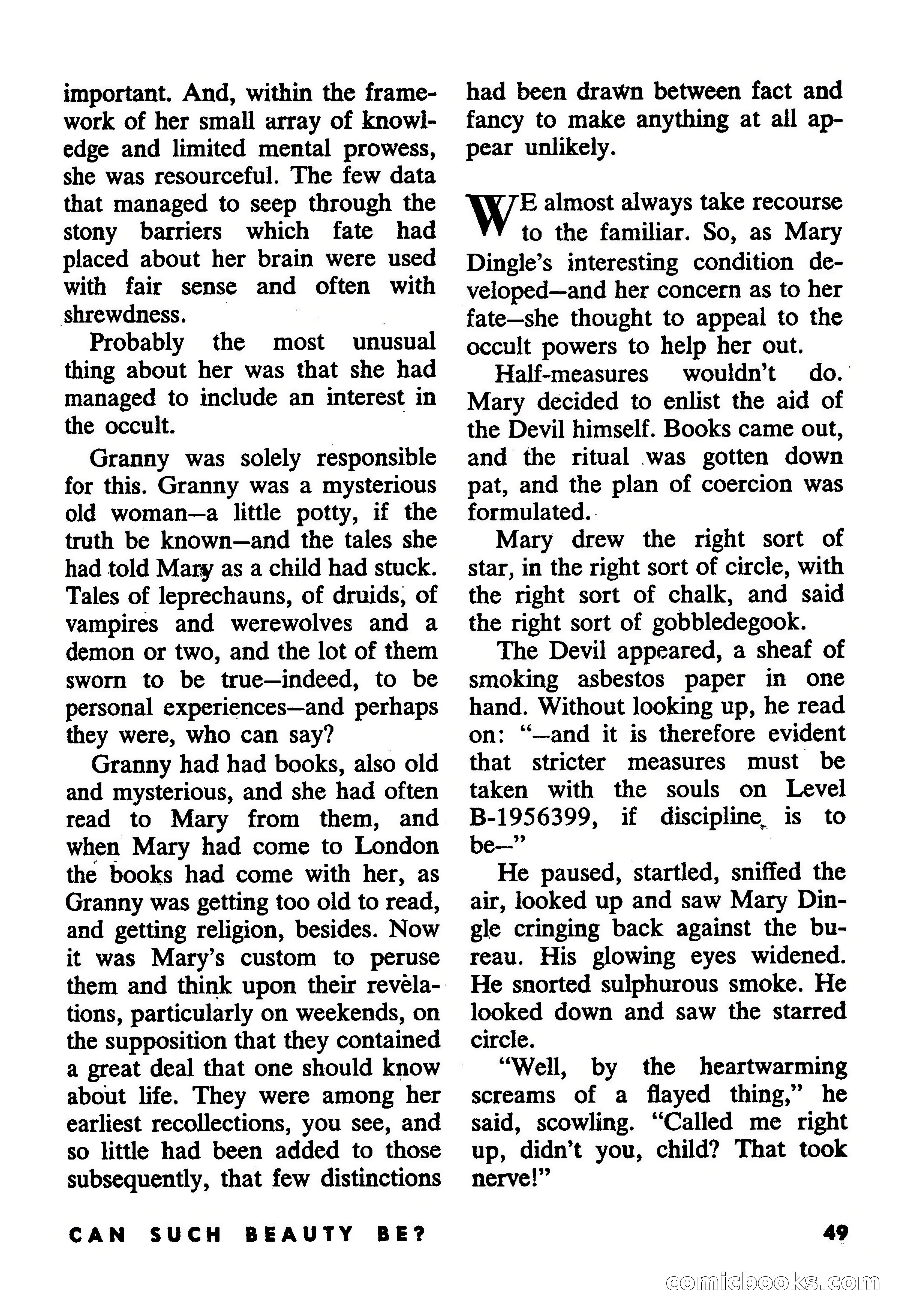 Beyond Fantasy Fiction, September 1953 — page 51 of 164