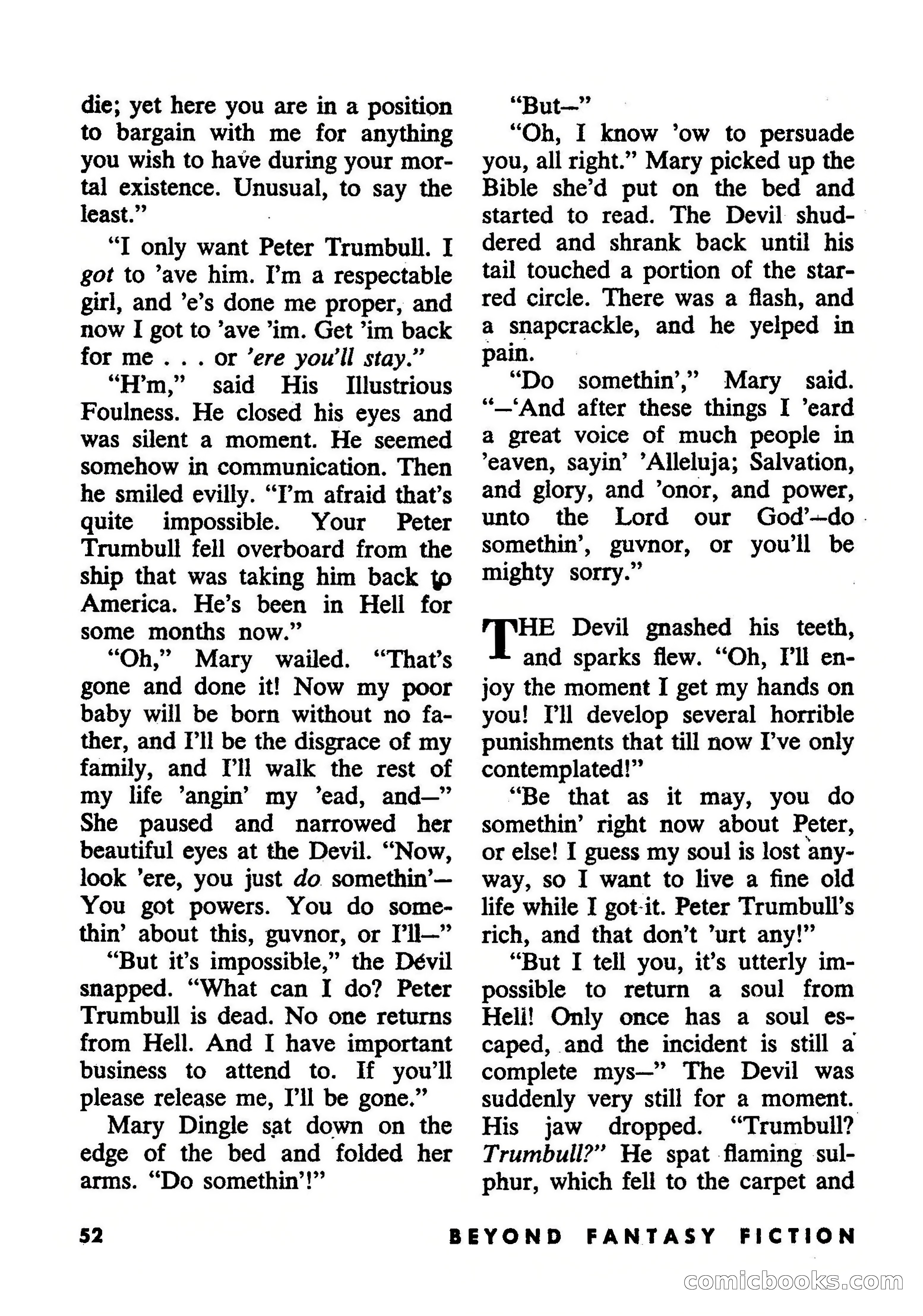 Beyond Fantasy Fiction, September 1953 — page 54 of 164