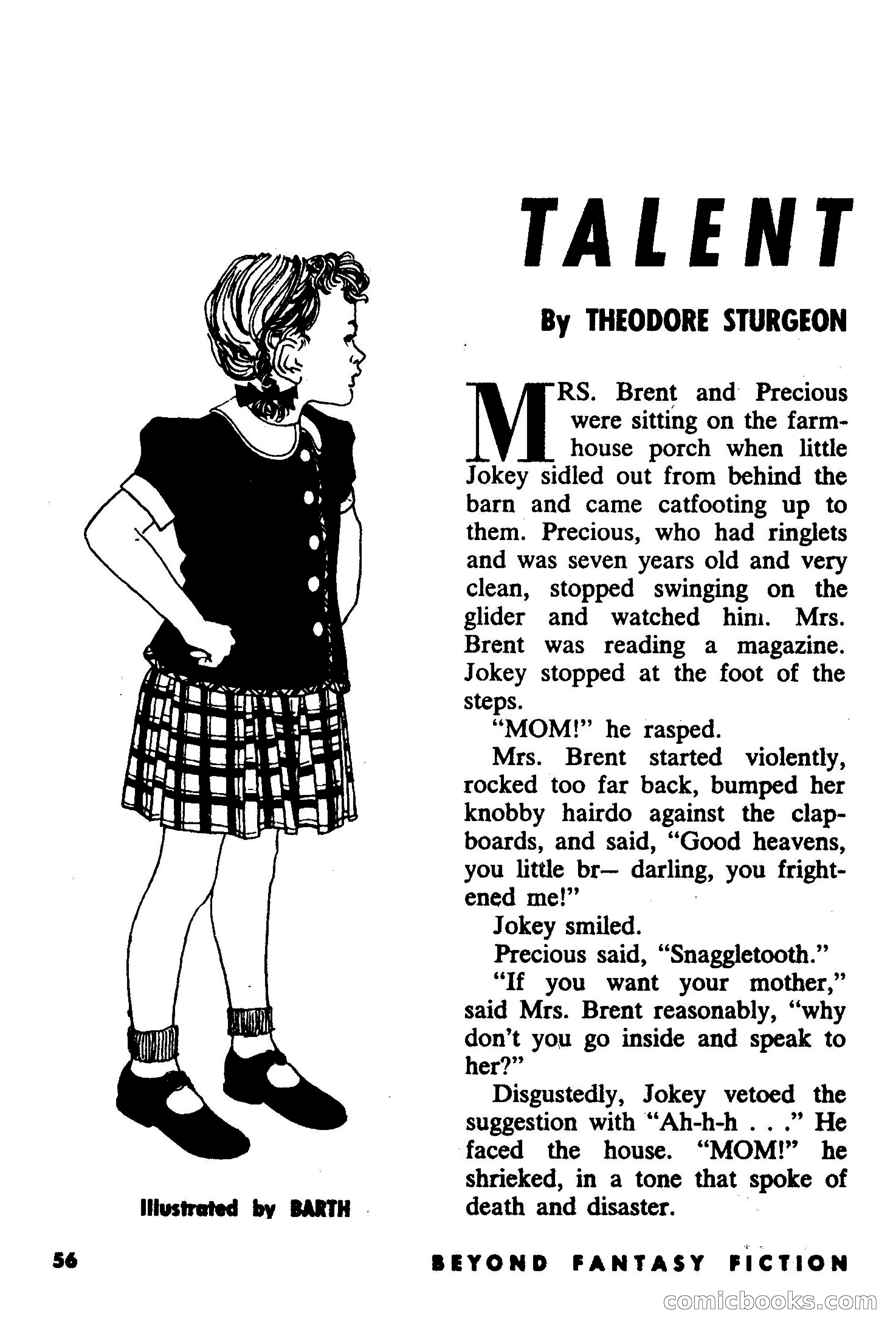 Beyond Fantasy Fiction, September 1953 — page 58 of 164