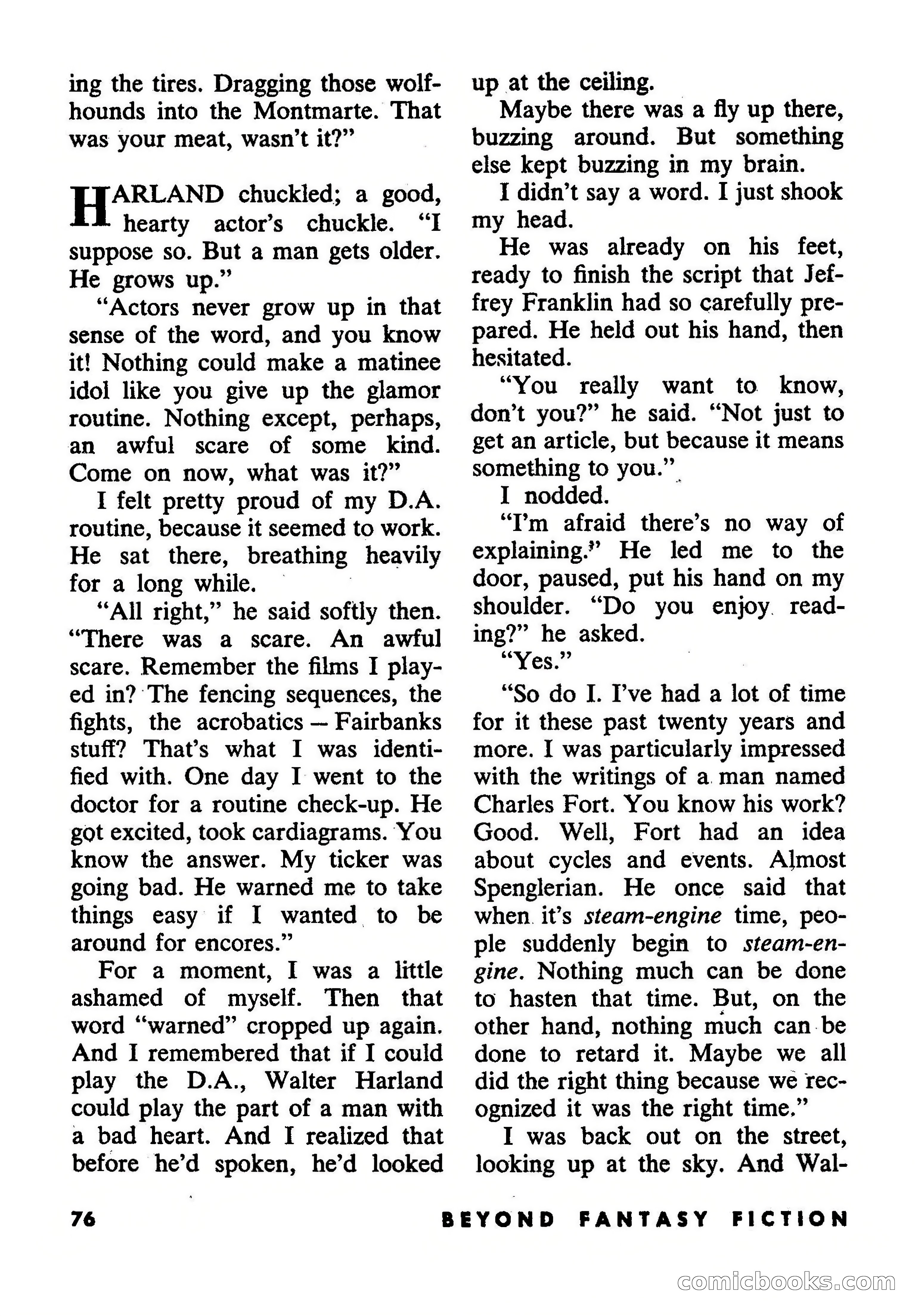 Beyond Fantasy Fiction, September 1953 — page 78 of 164