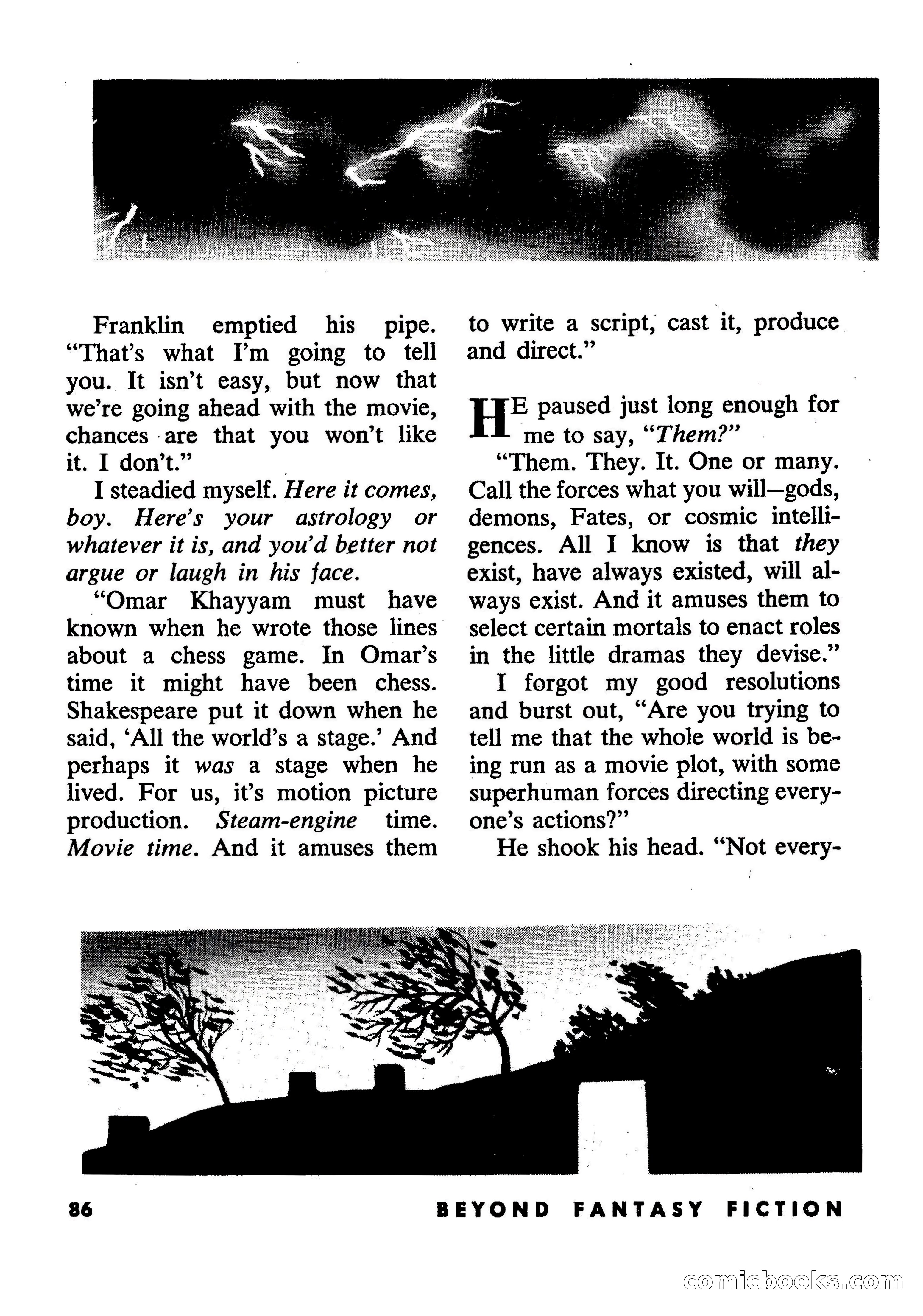Beyond Fantasy Fiction, September 1953 — page 88 of 164