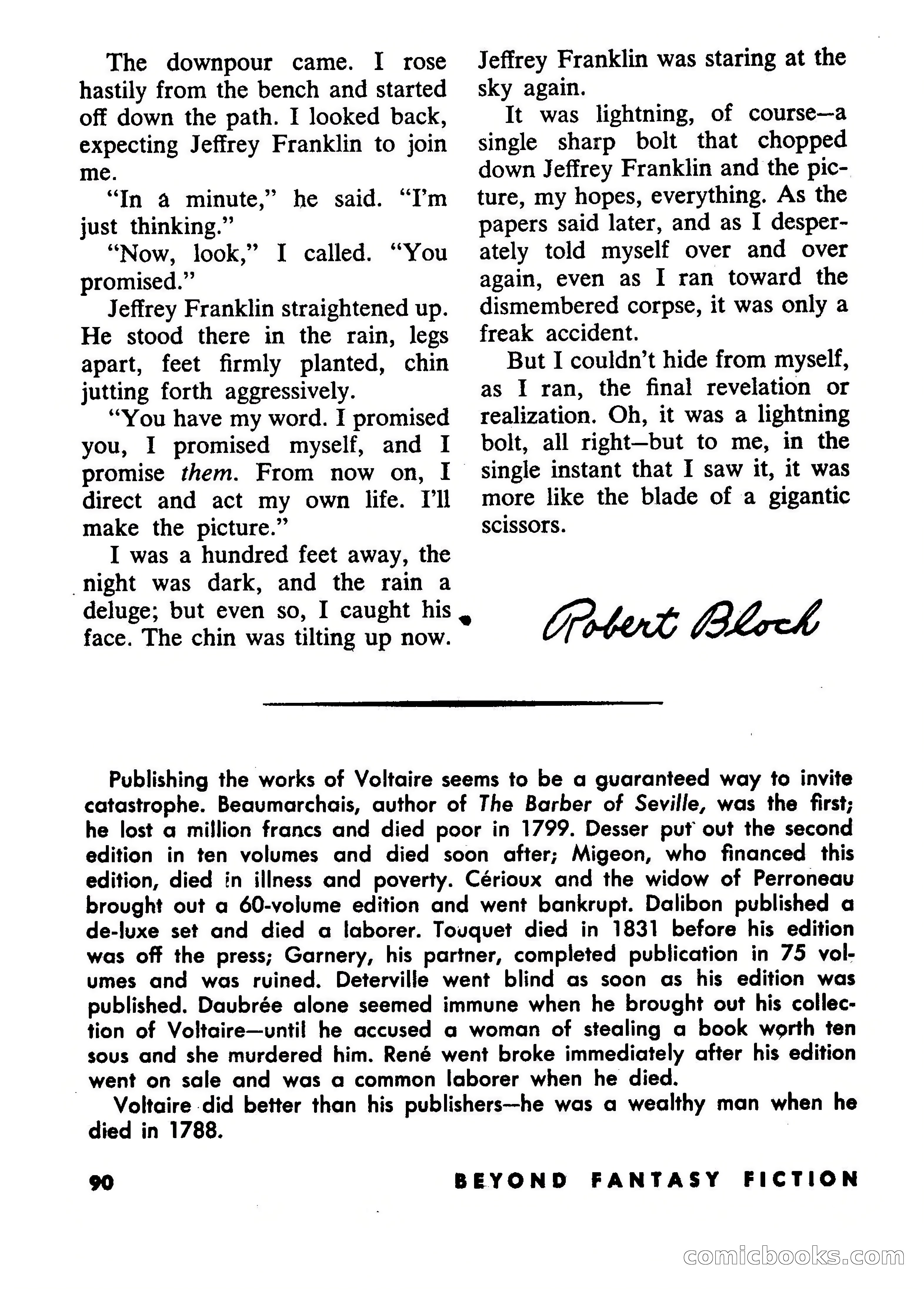 Beyond Fantasy Fiction, September 1953 — page 92 of 164