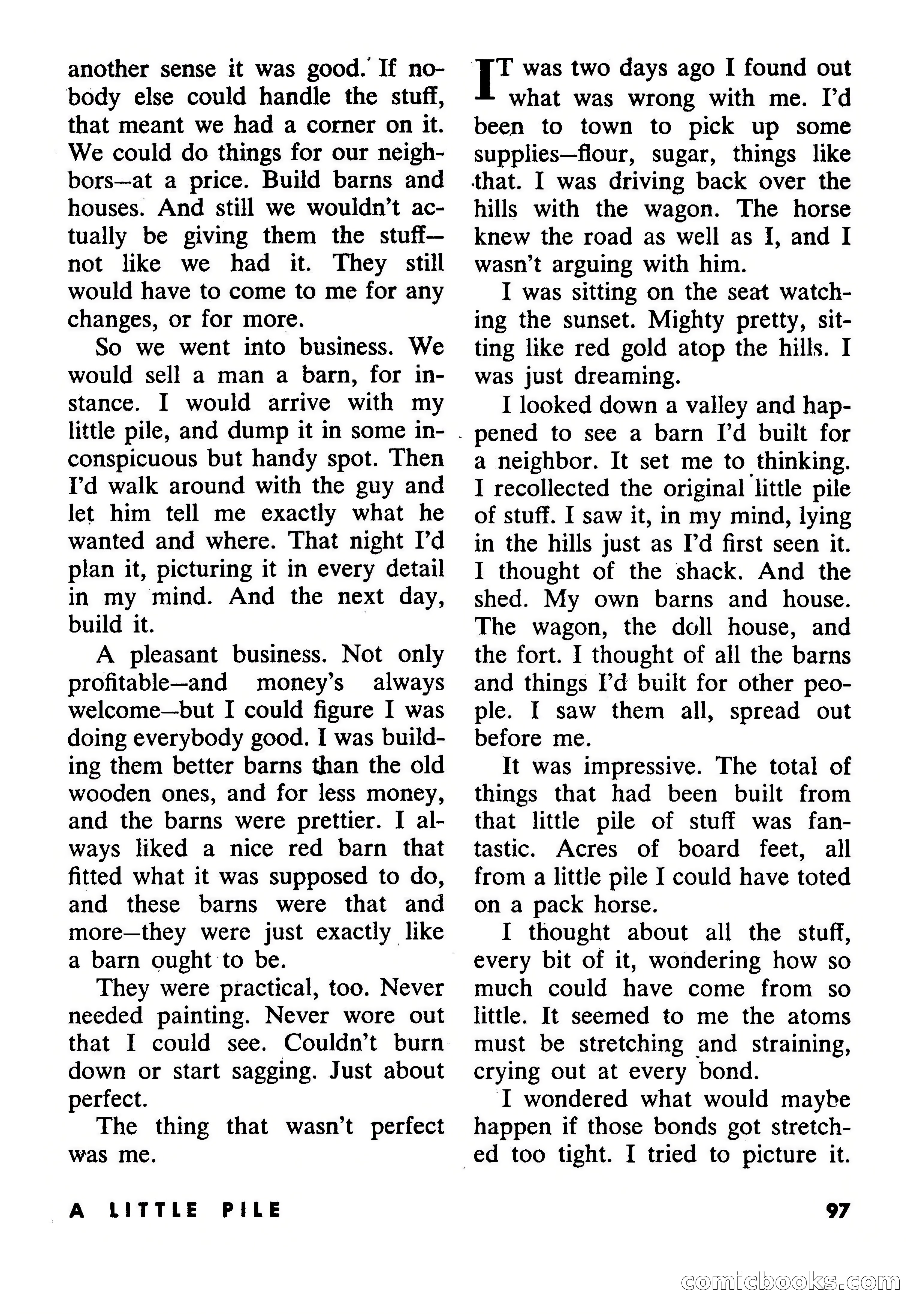 Beyond Fantasy Fiction, September 1953 — page 99 of 164