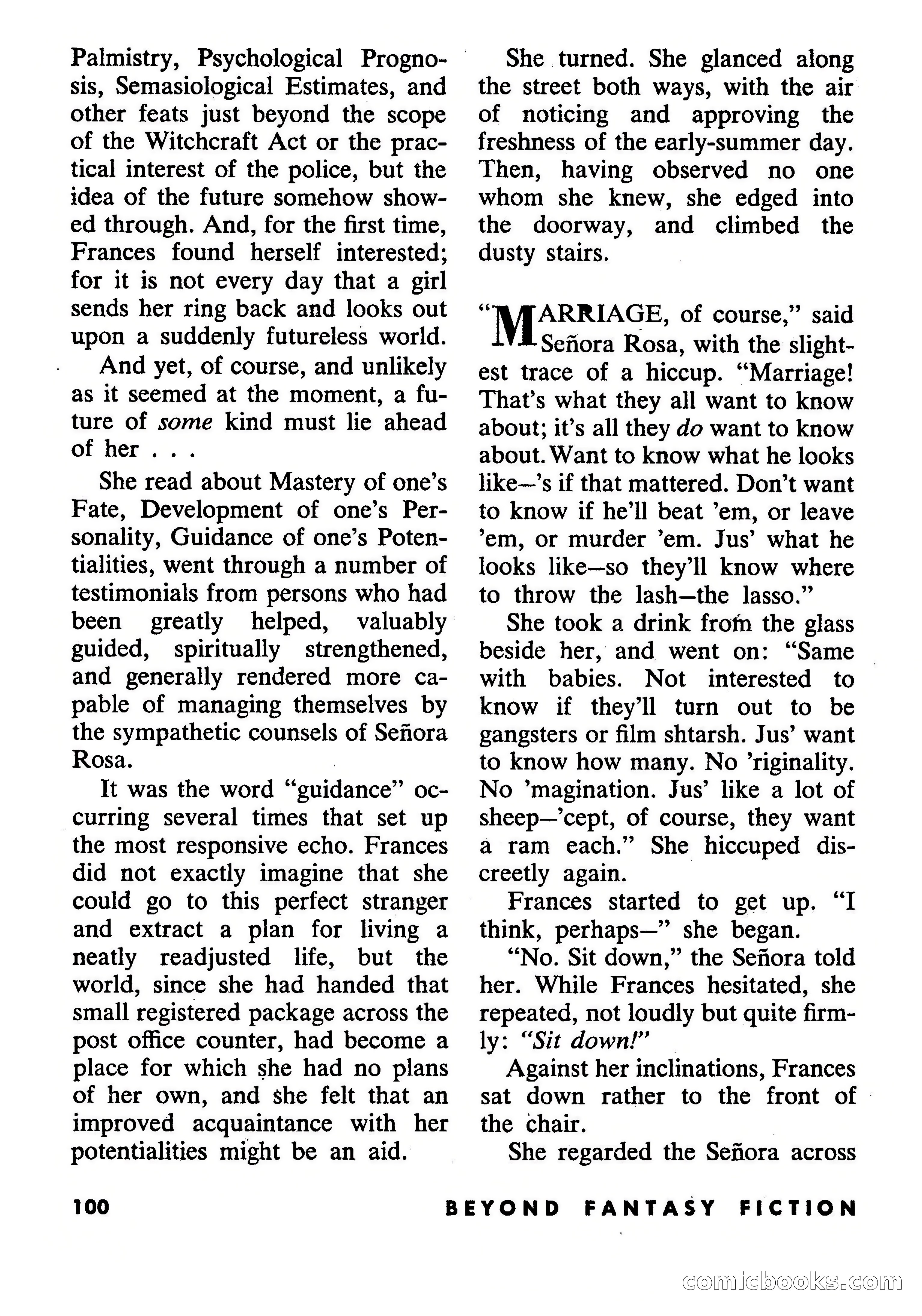 Beyond Fantasy Fiction, September 1953 — page 102 of 164