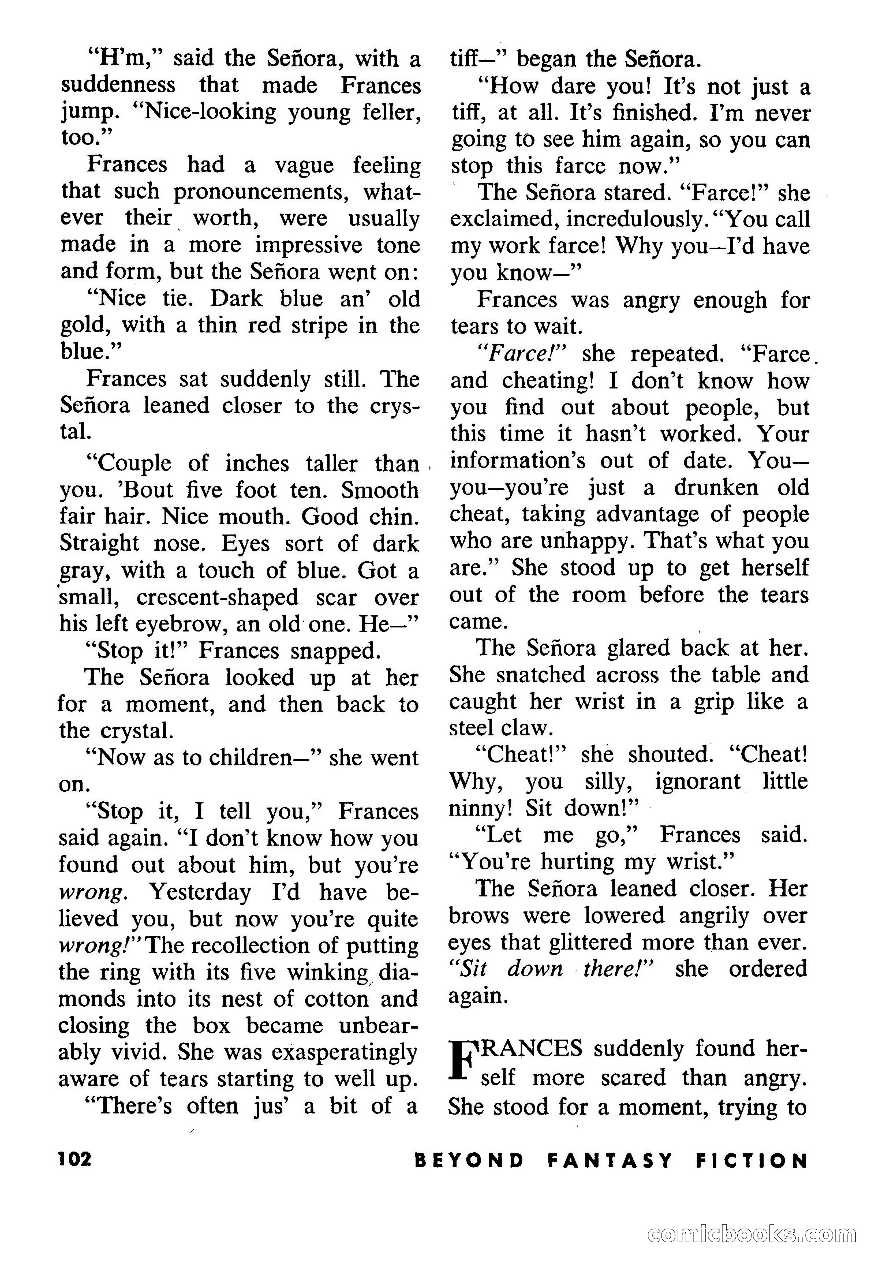 Beyond Fantasy Fiction, September 1953 — page 104 of 164