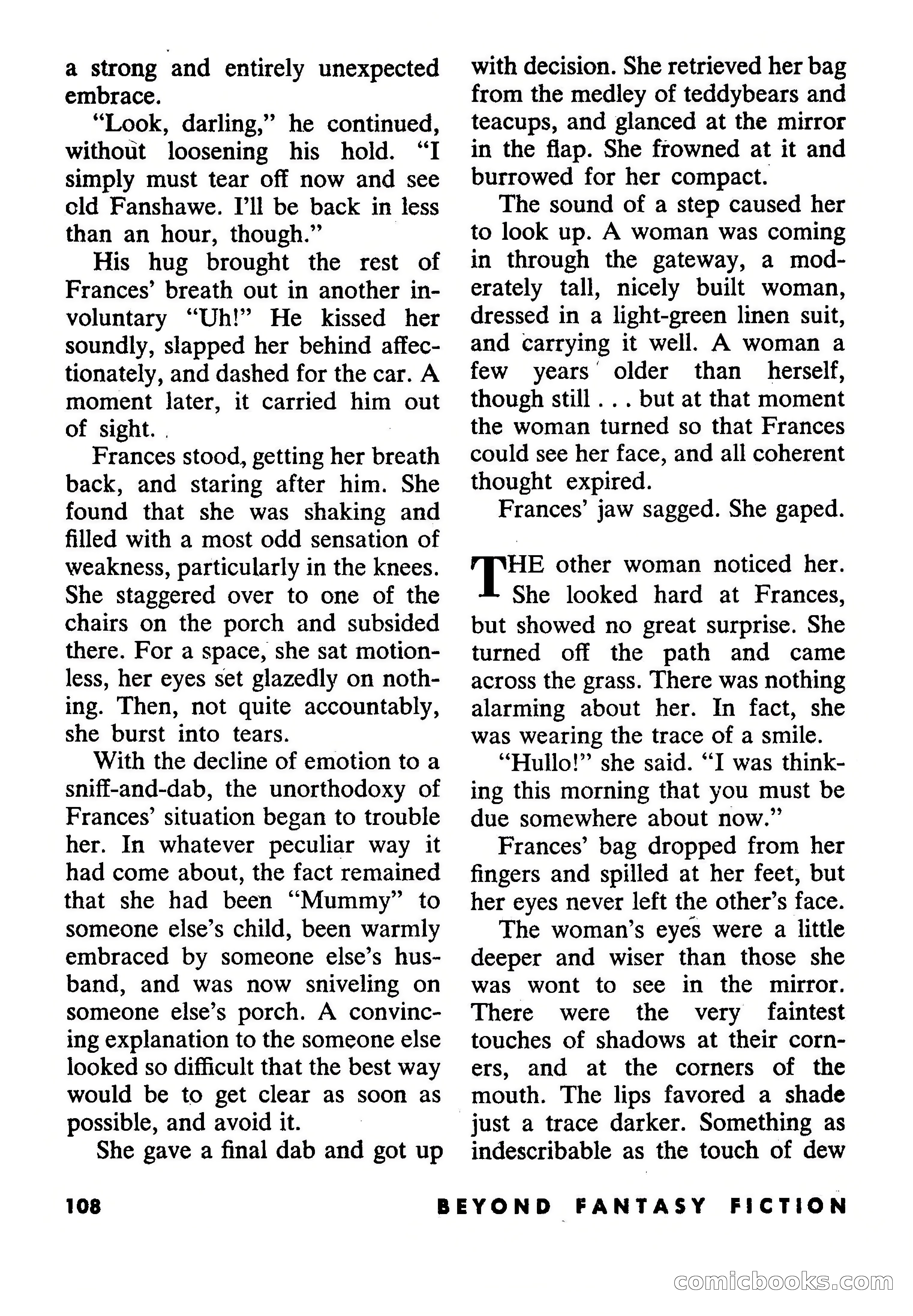 Beyond Fantasy Fiction, September 1953 — page 110 of 164