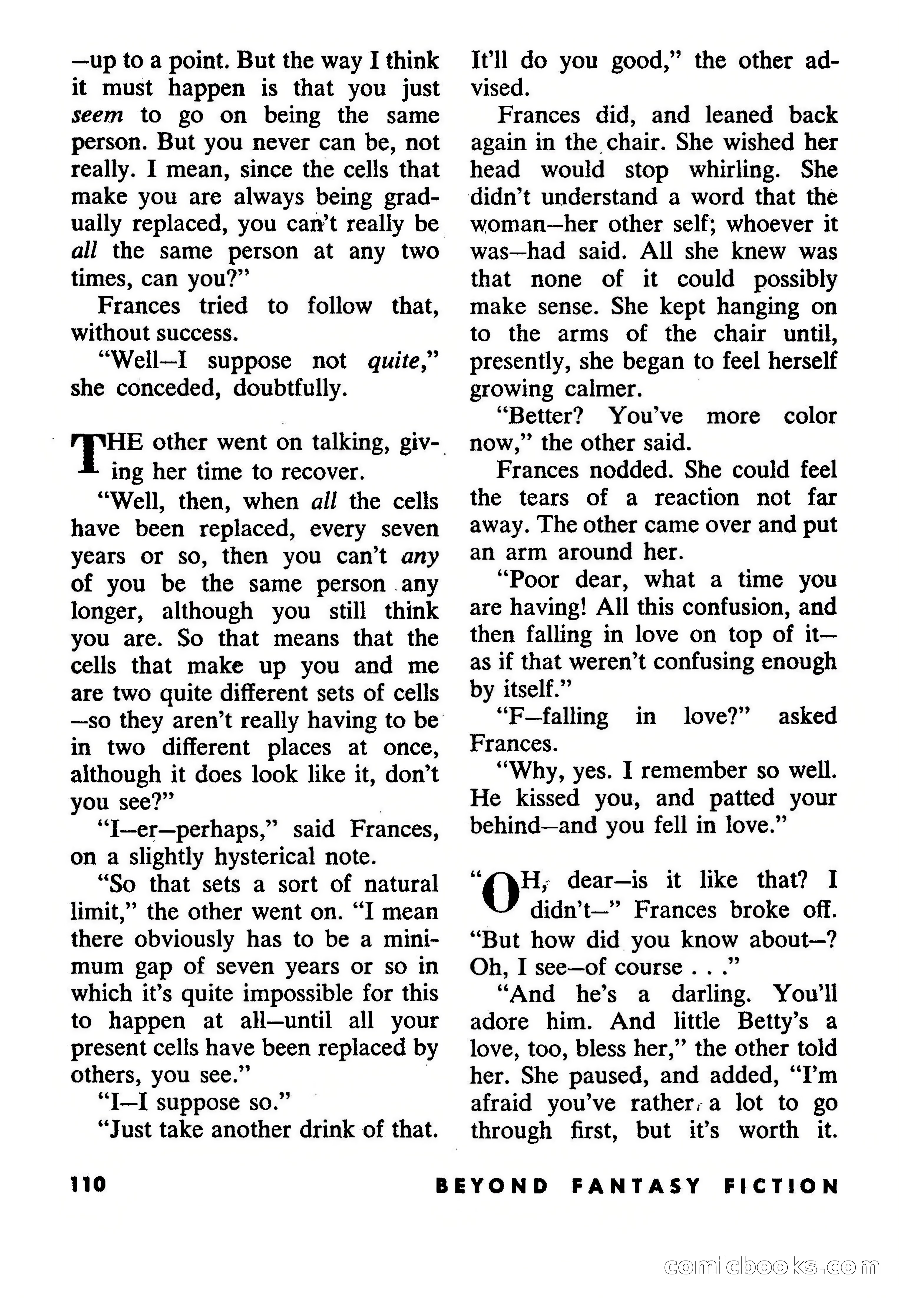 Beyond Fantasy Fiction, September 1953 — page 112 of 164