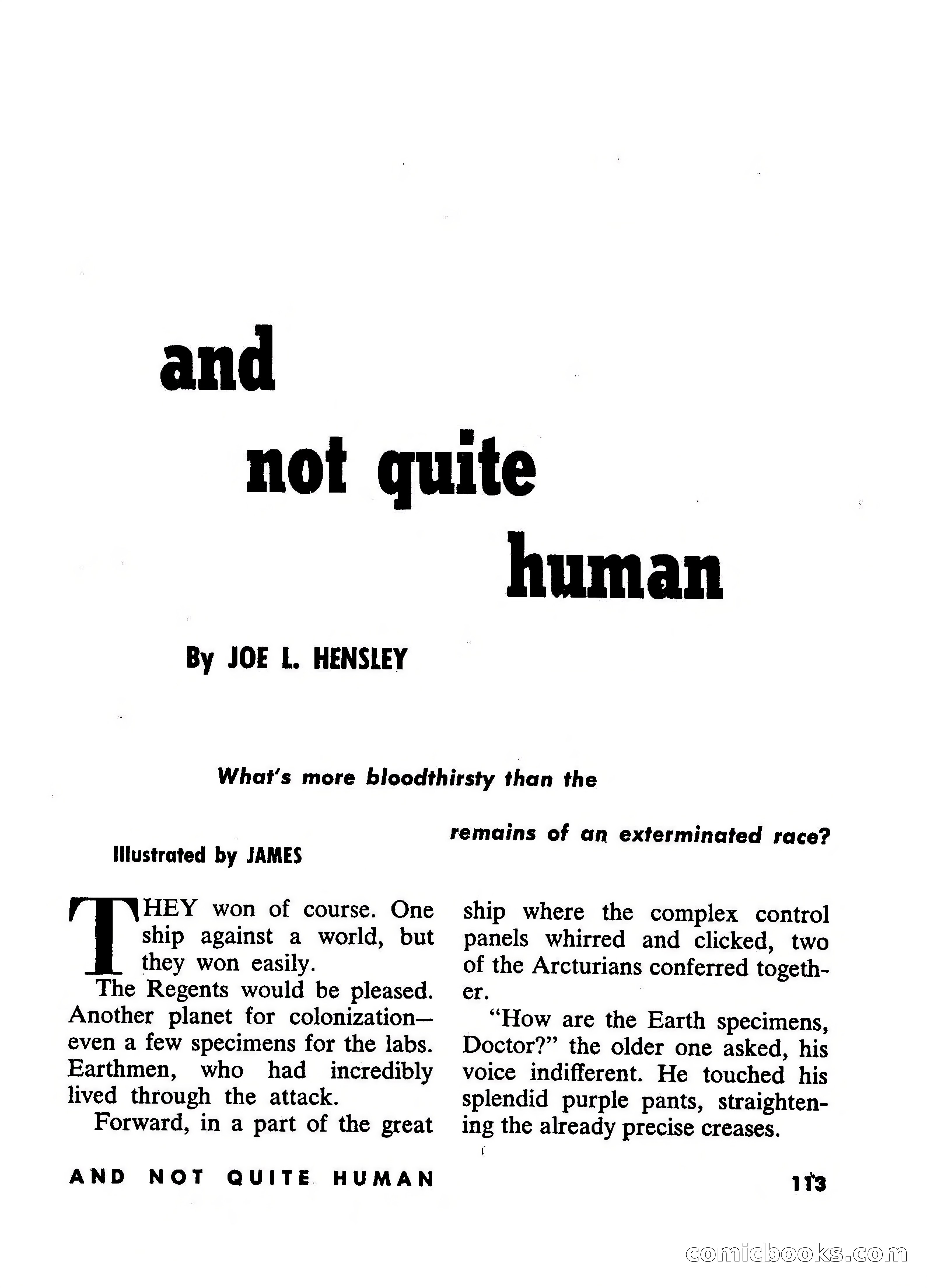 Beyond Fantasy Fiction, September 1953 — page 115 of 164