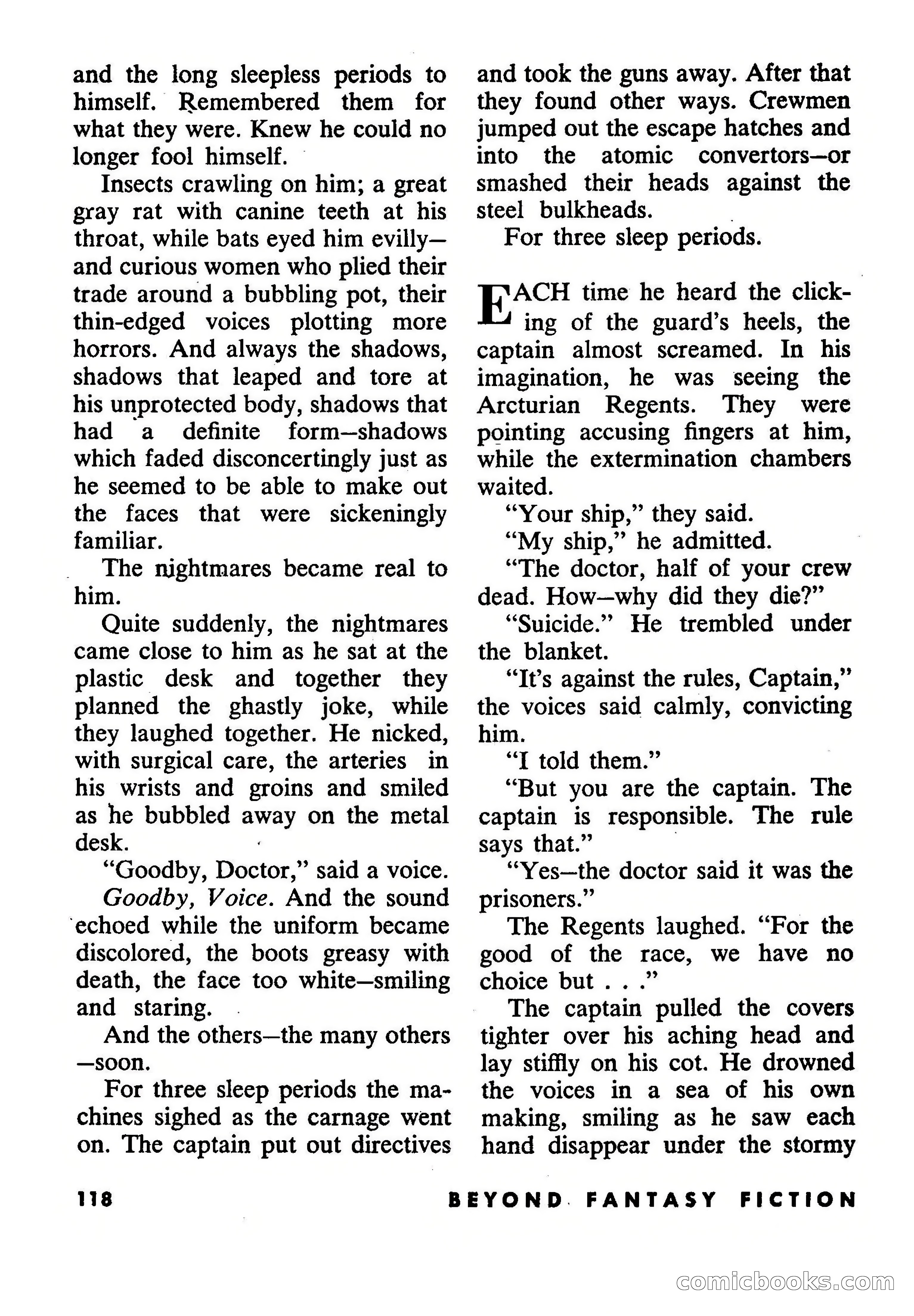 Beyond Fantasy Fiction, September 1953 — page 120 of 164