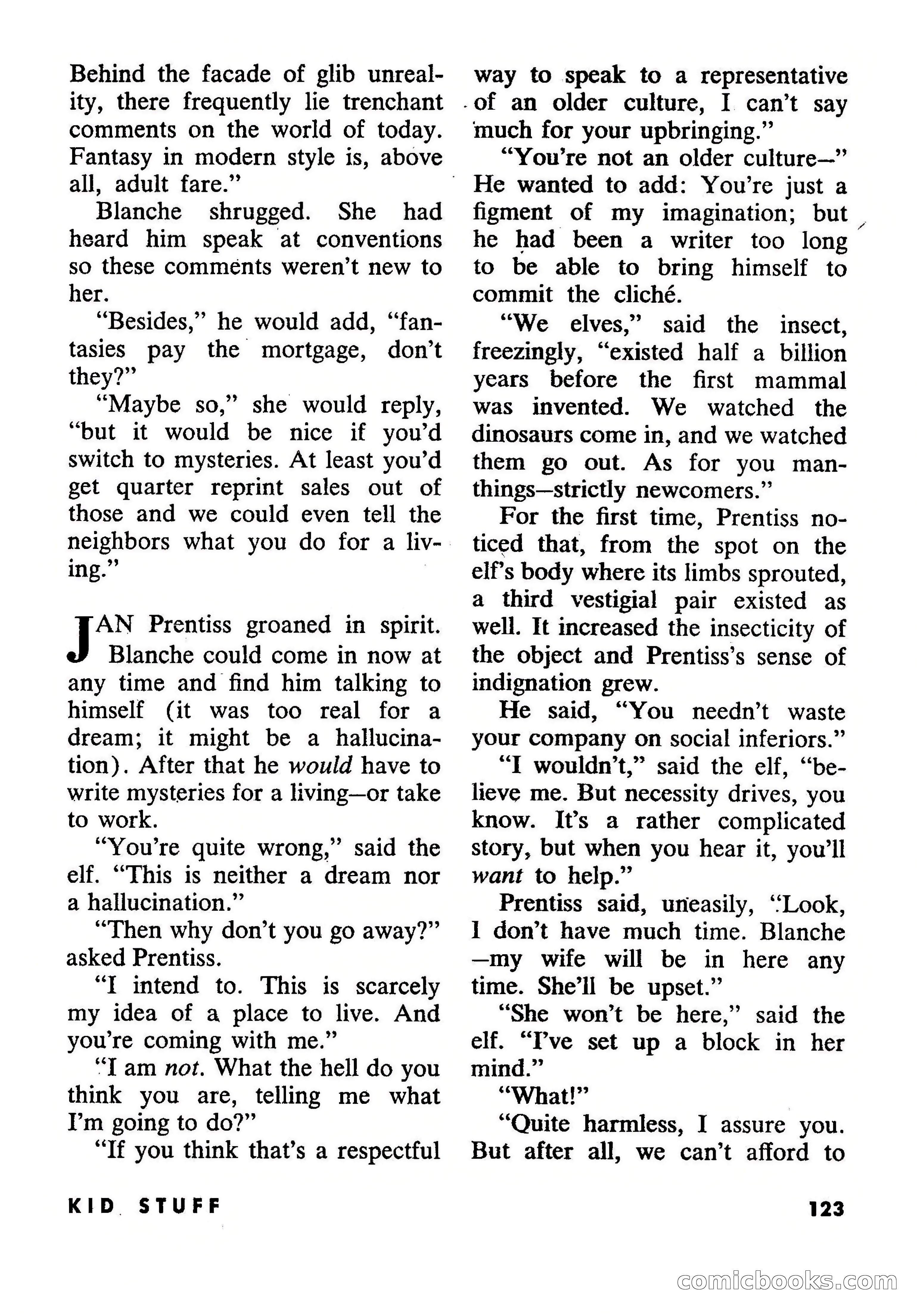 Beyond Fantasy Fiction, September 1953 — page 125 of 164