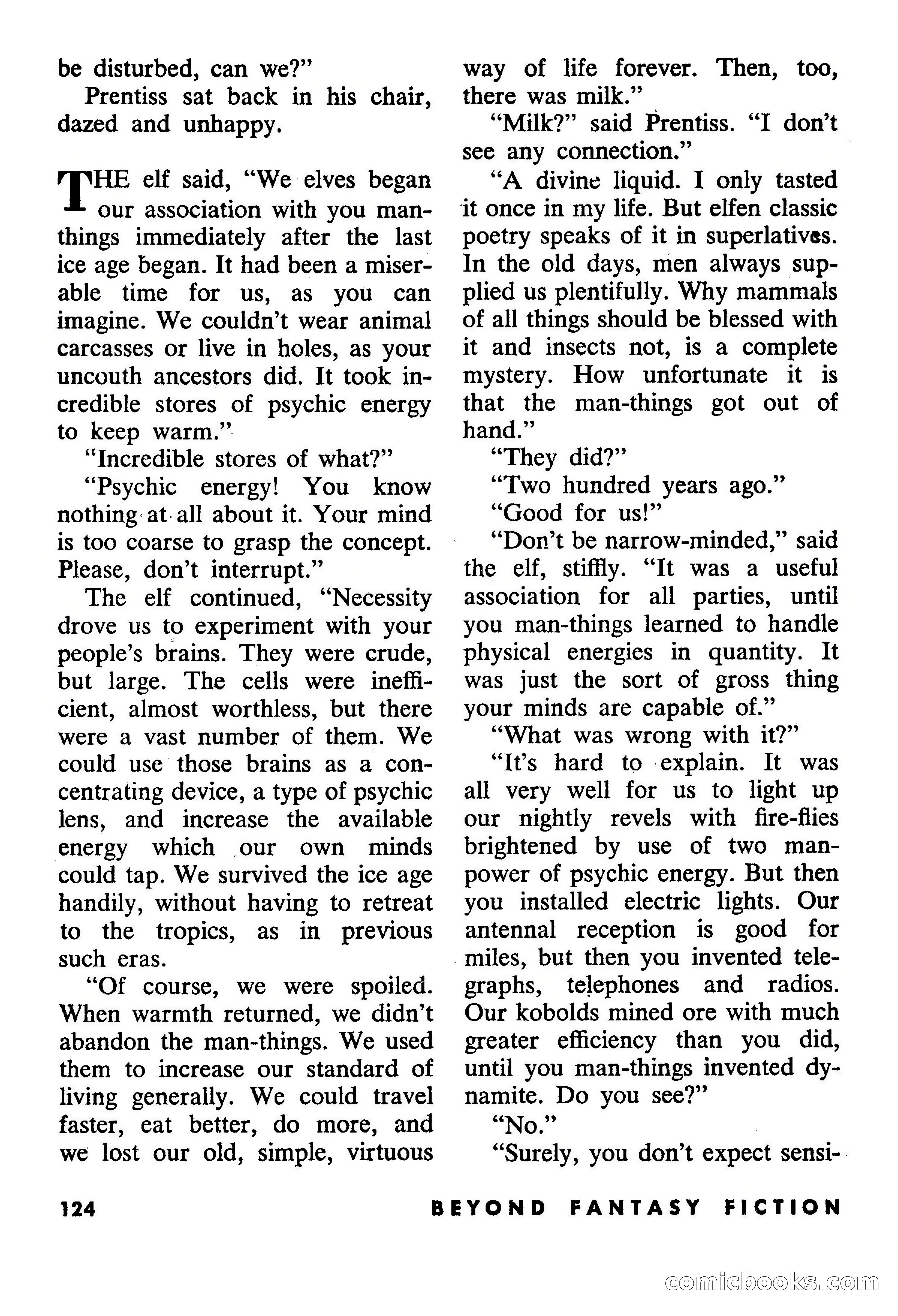 Beyond Fantasy Fiction, September 1953 — page 126 of 164