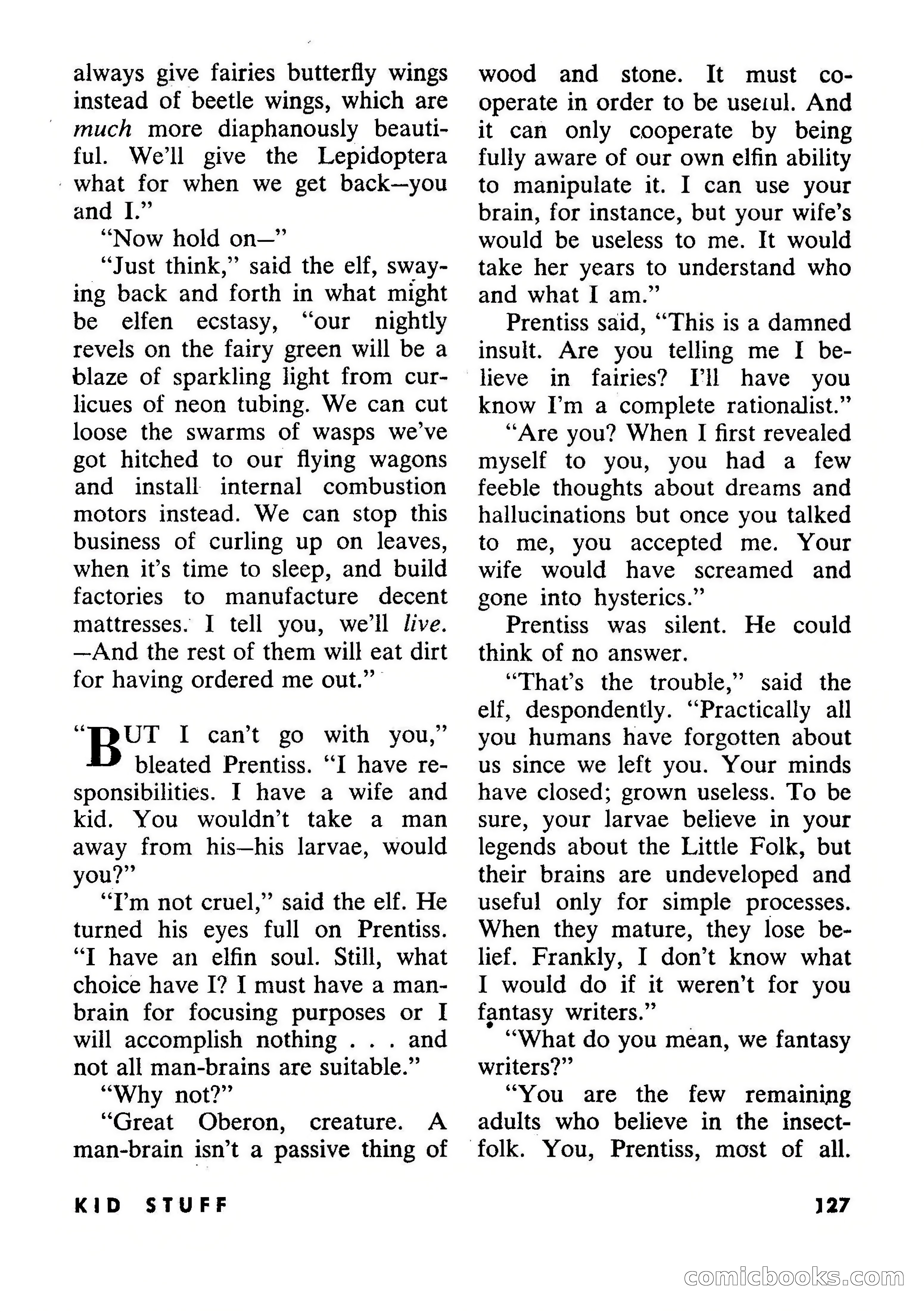 Beyond Fantasy Fiction, September 1953 — page 129 of 164