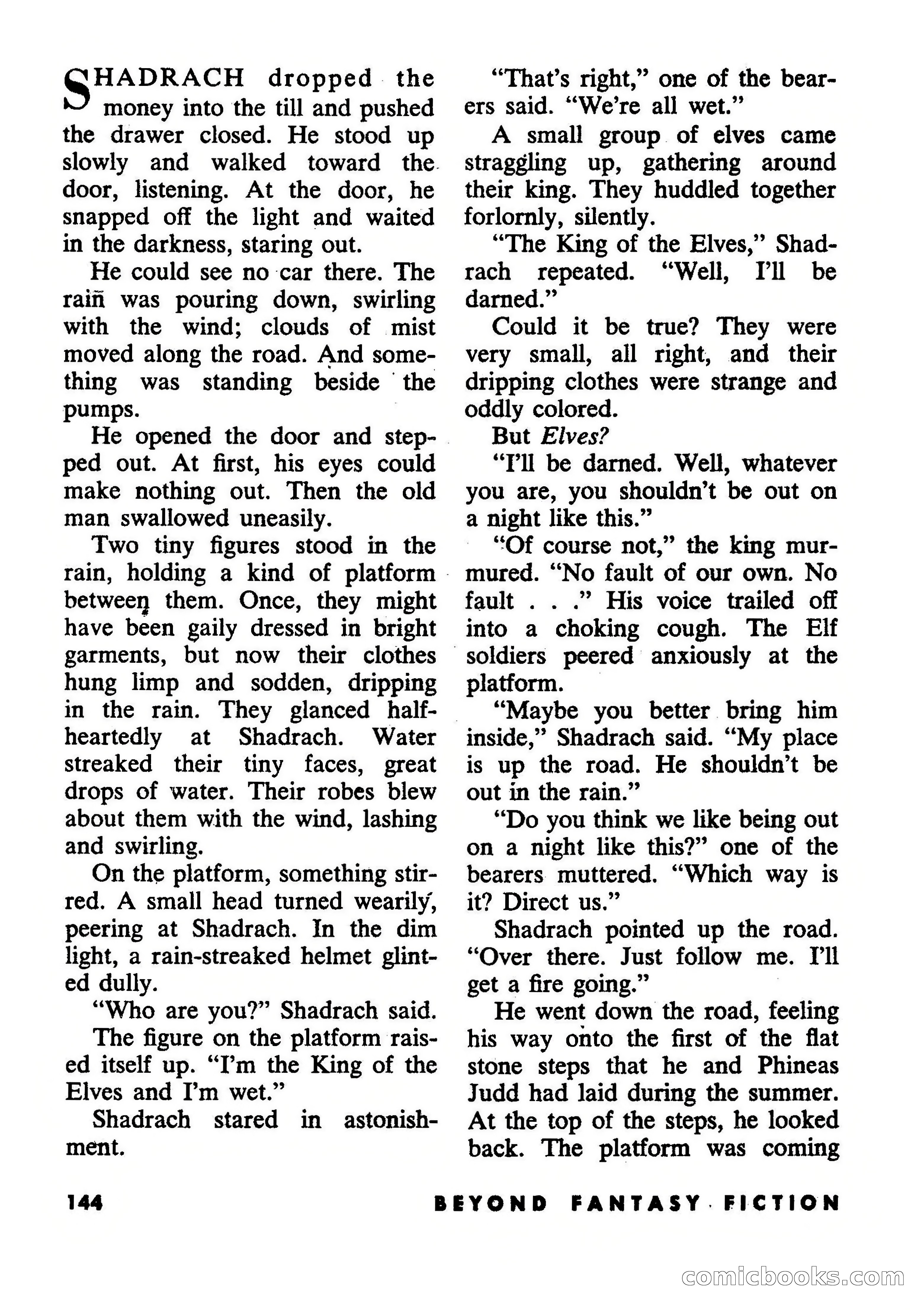 Beyond Fantasy Fiction, September 1953 — page 146 of 164