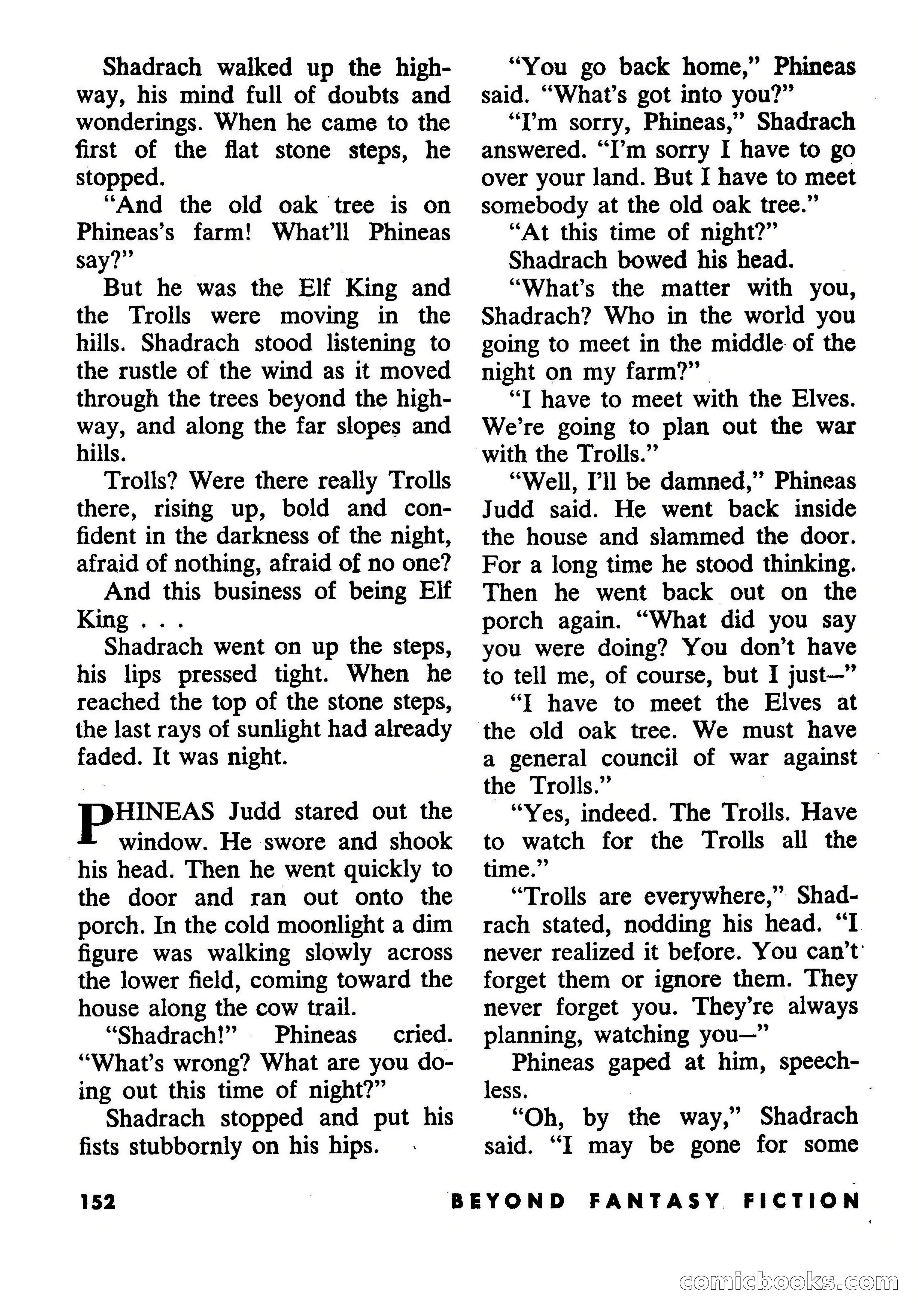 Beyond Fantasy Fiction, September 1953 — page 154 of 164