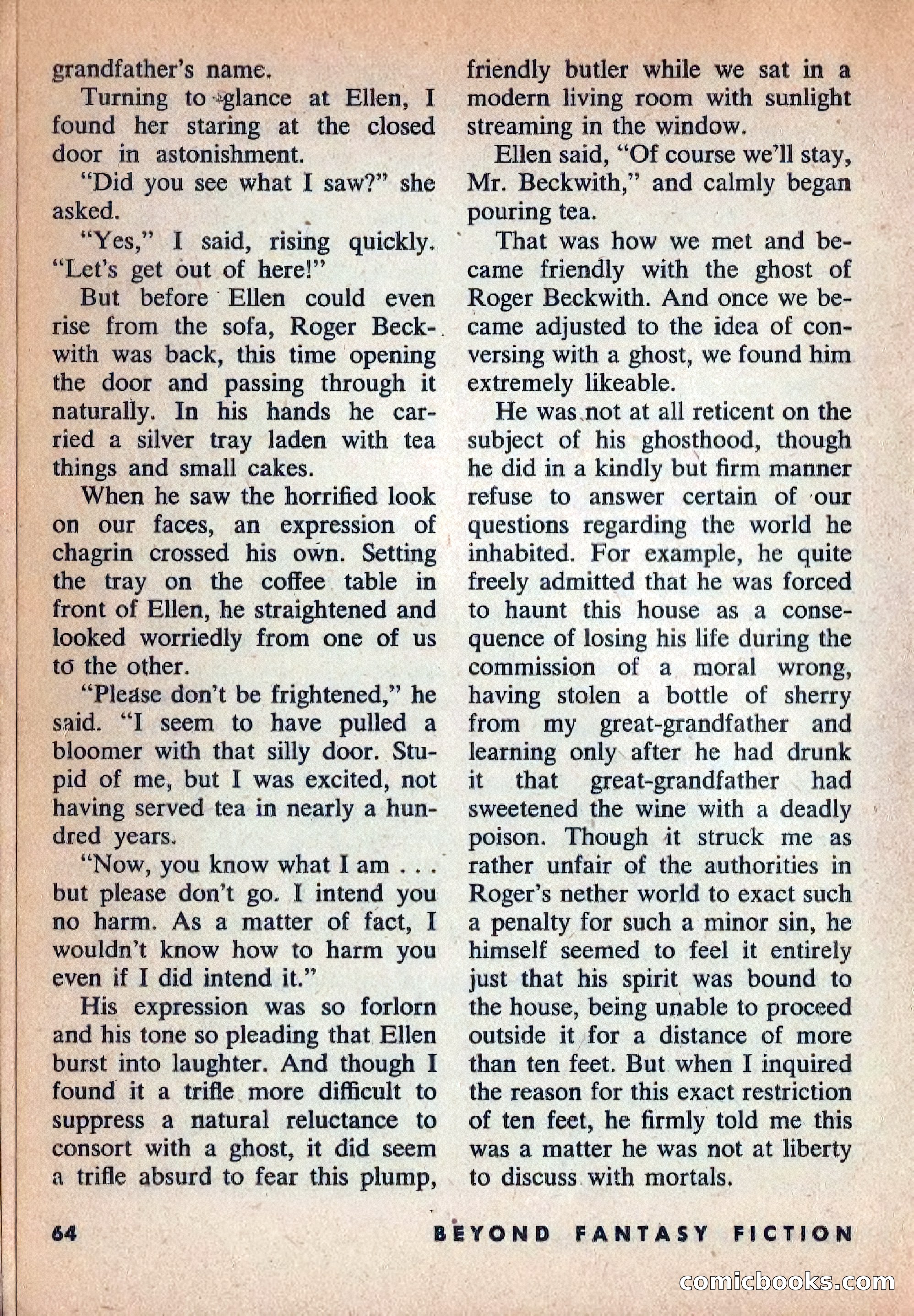 Beyond Fantasy Fiction, Vol. 1, No. 3 — page 67 of 164
