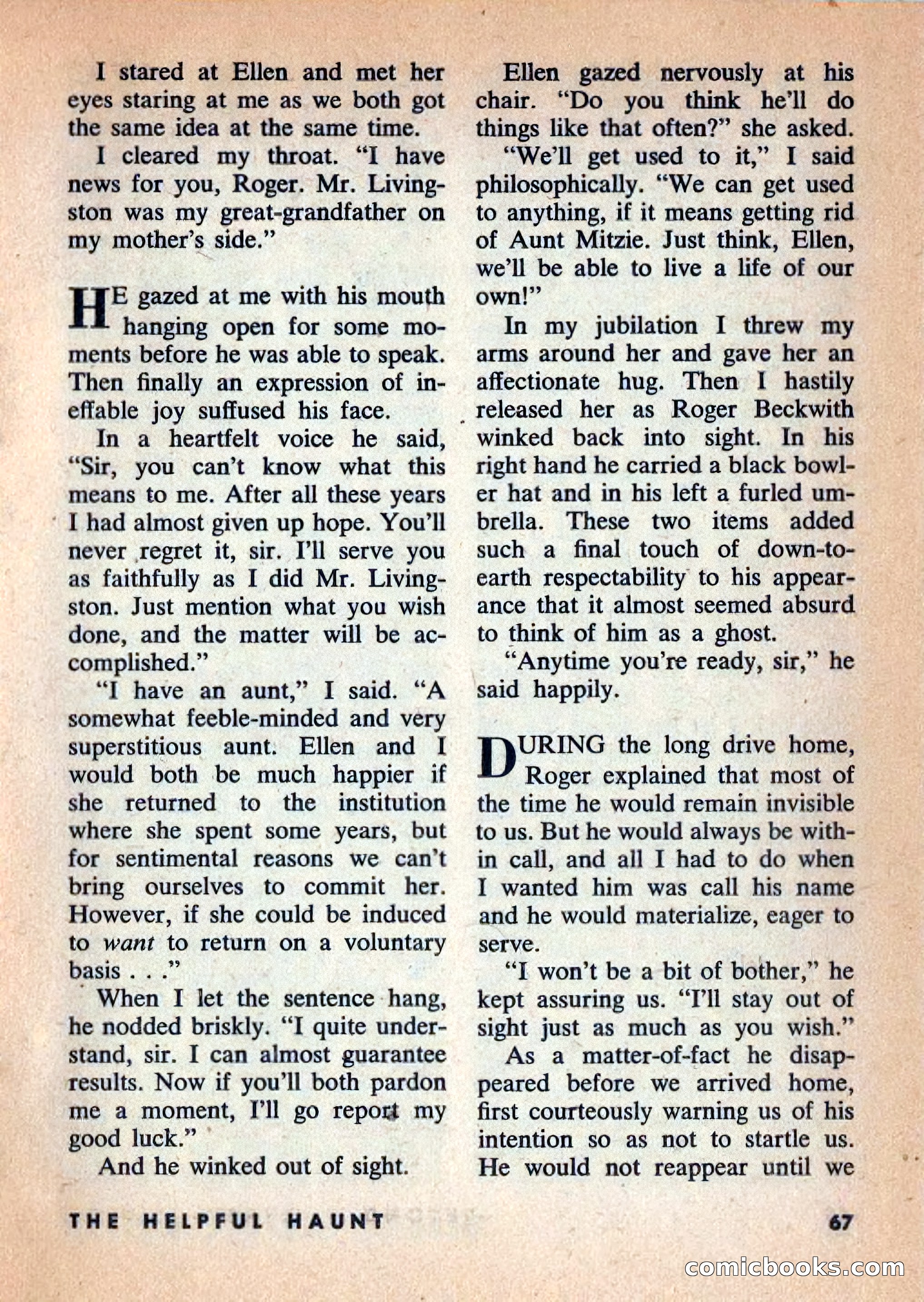 Beyond Fantasy Fiction, Vol. 1, No. 3 — page 70 of 164