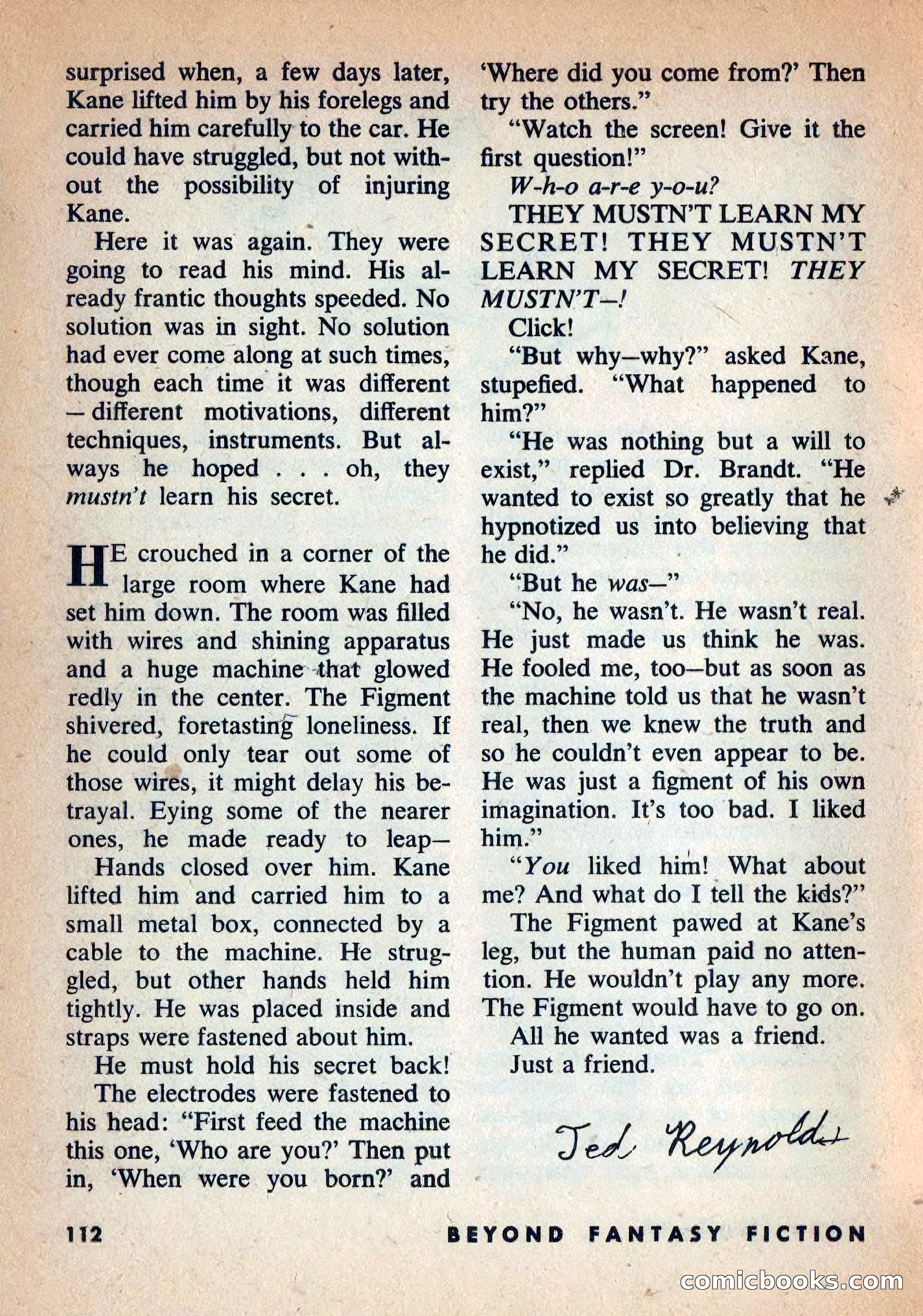 Beyond Fantasy Fiction, Vol. 1, No. 3 — page 115 of 164