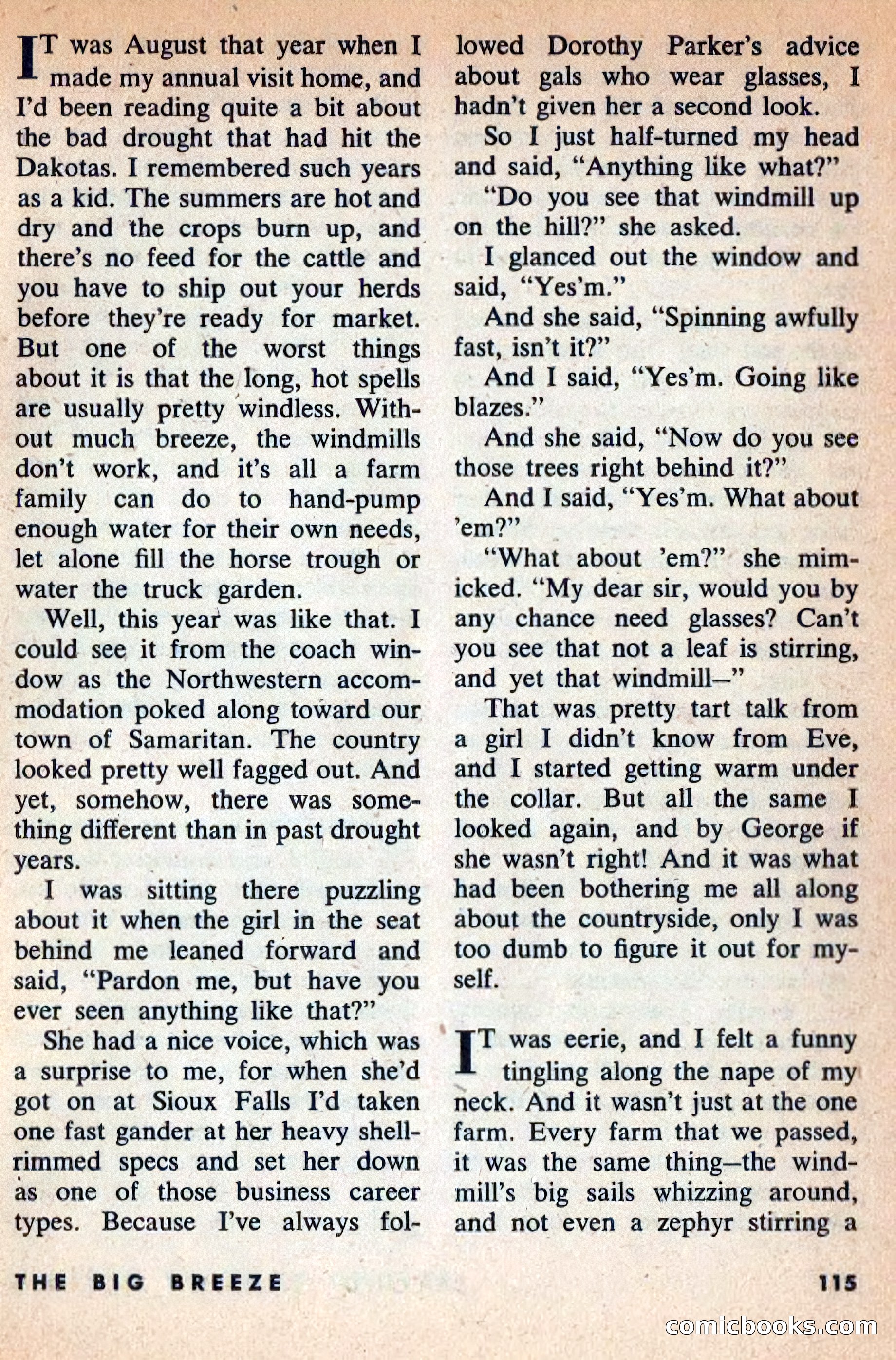 Beyond Fantasy Fiction, Vol. 1, No. 3 — page 118 of 164