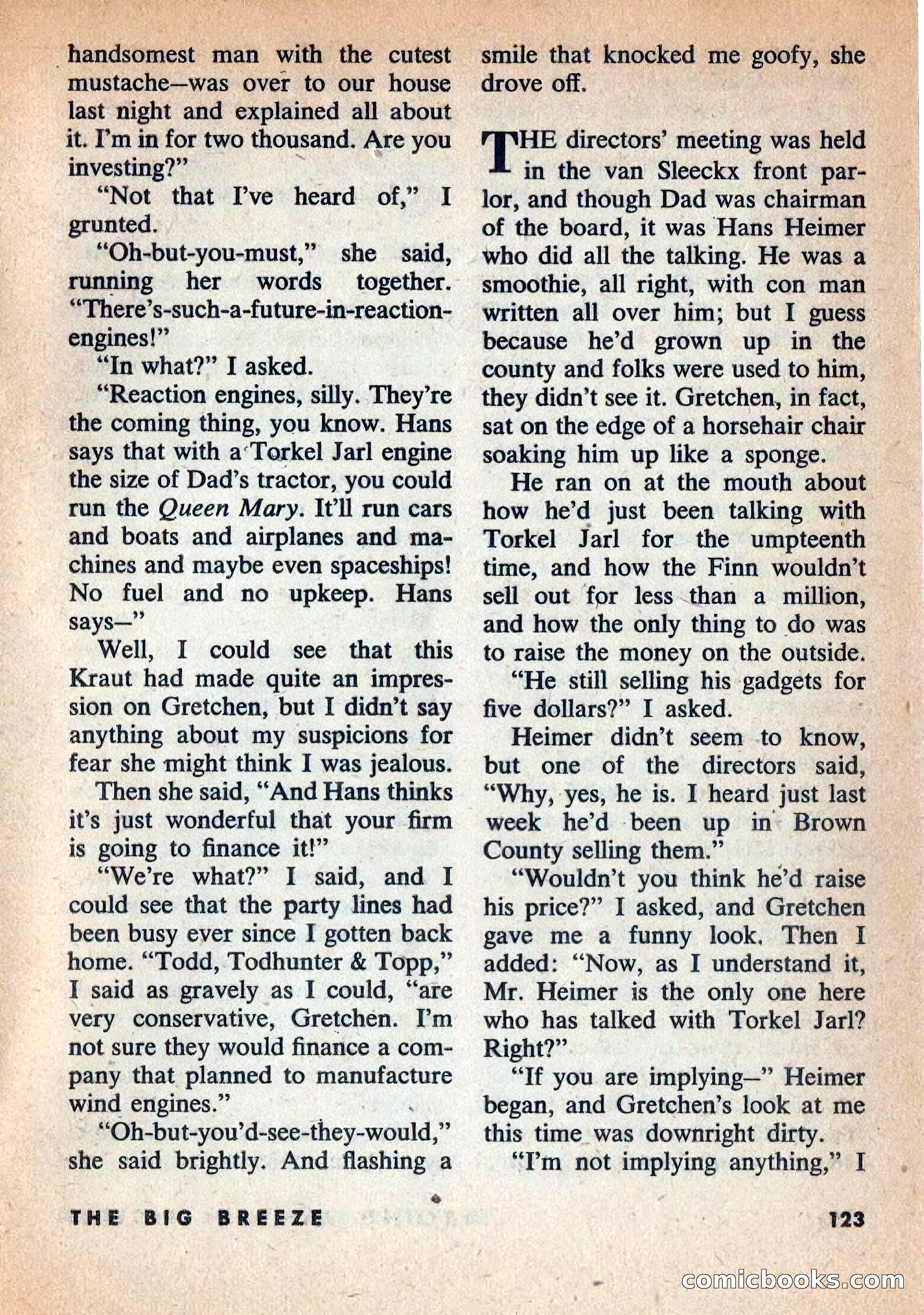 Beyond Fantasy Fiction, Vol. 1, No. 3 — page 126 of 164