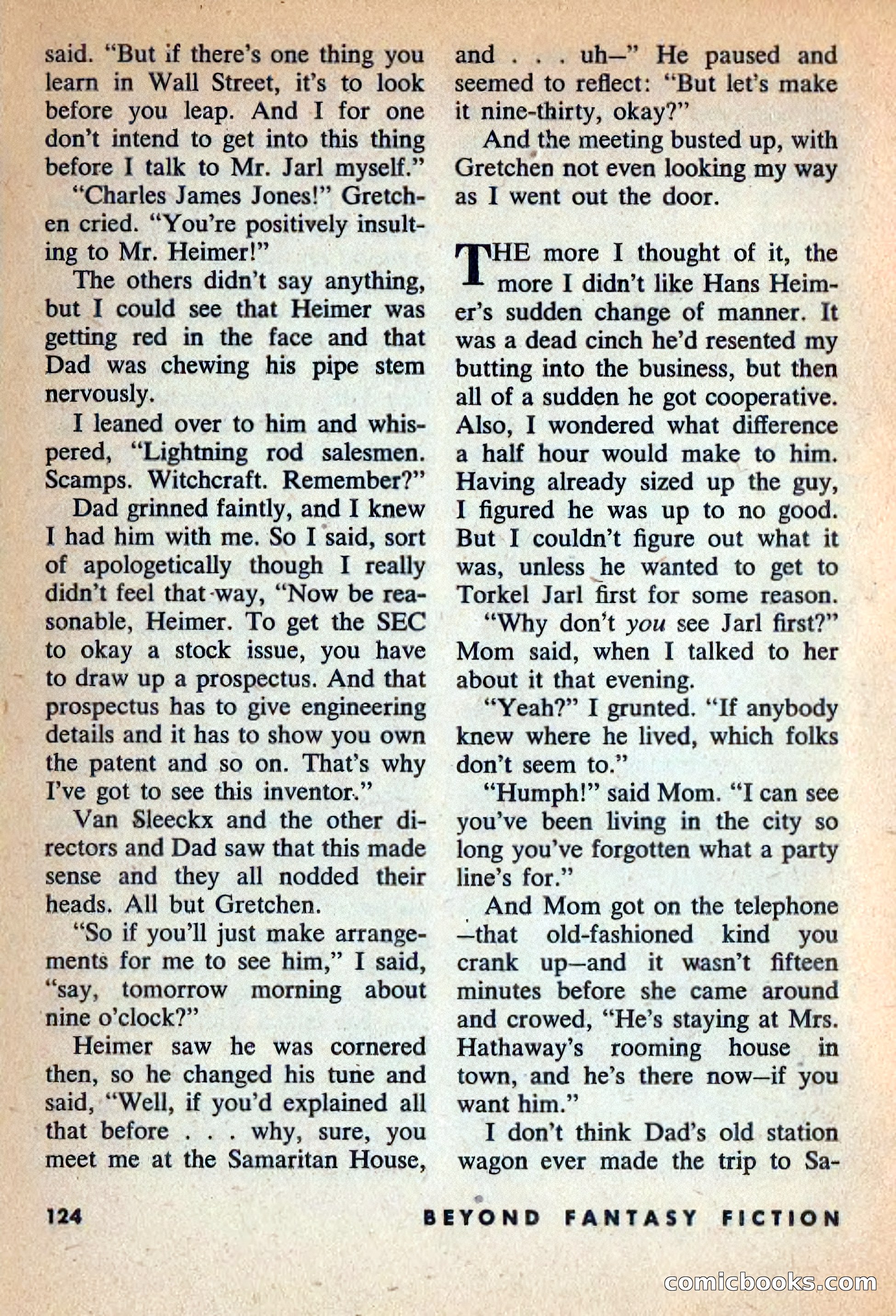 Beyond Fantasy Fiction, Vol. 1, No. 3 — page 127 of 164