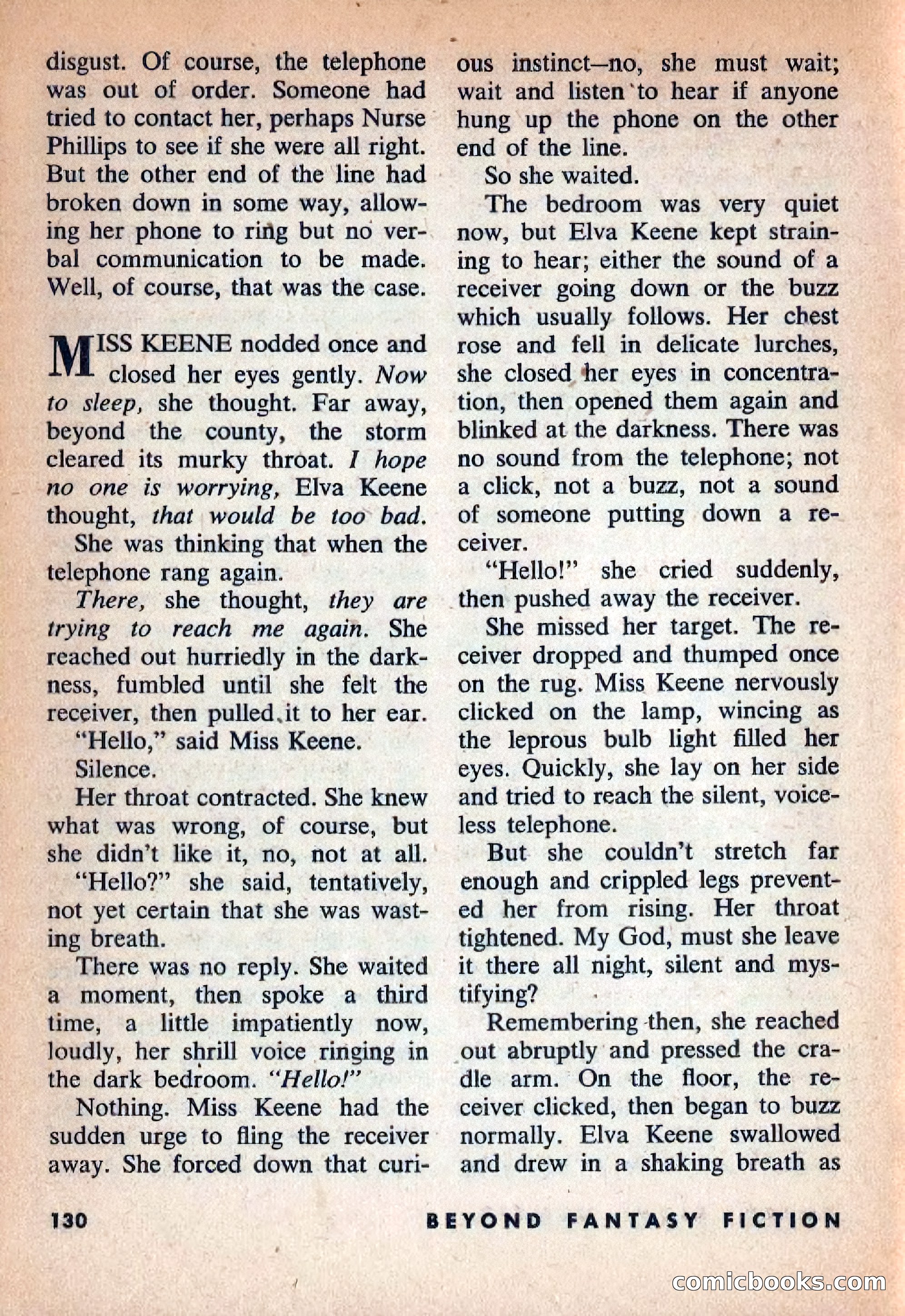 Beyond Fantasy Fiction, Vol. 1, No. 3 — page 133 of 164