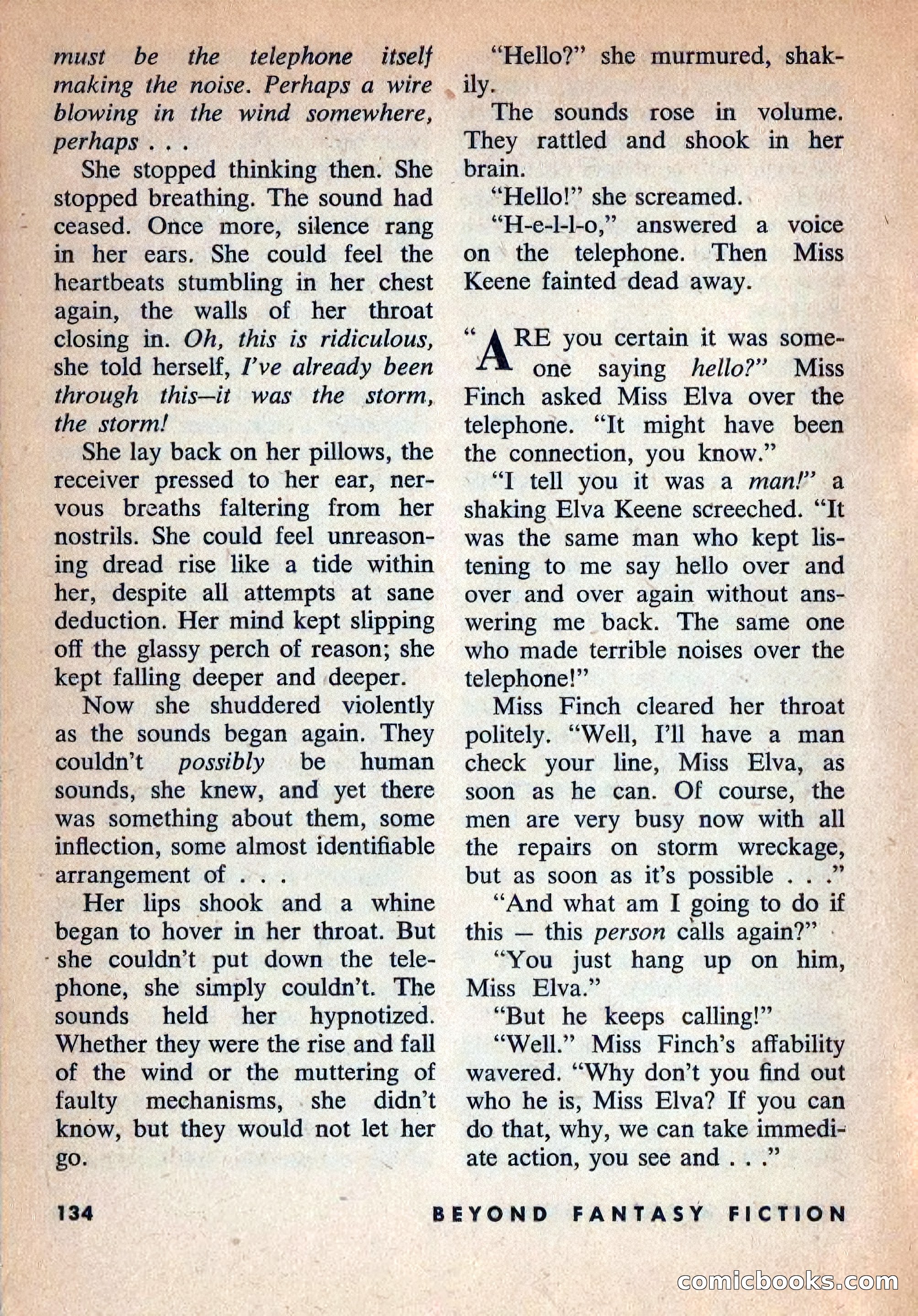 Beyond Fantasy Fiction, Vol. 1, No. 3 — page 137 of 164