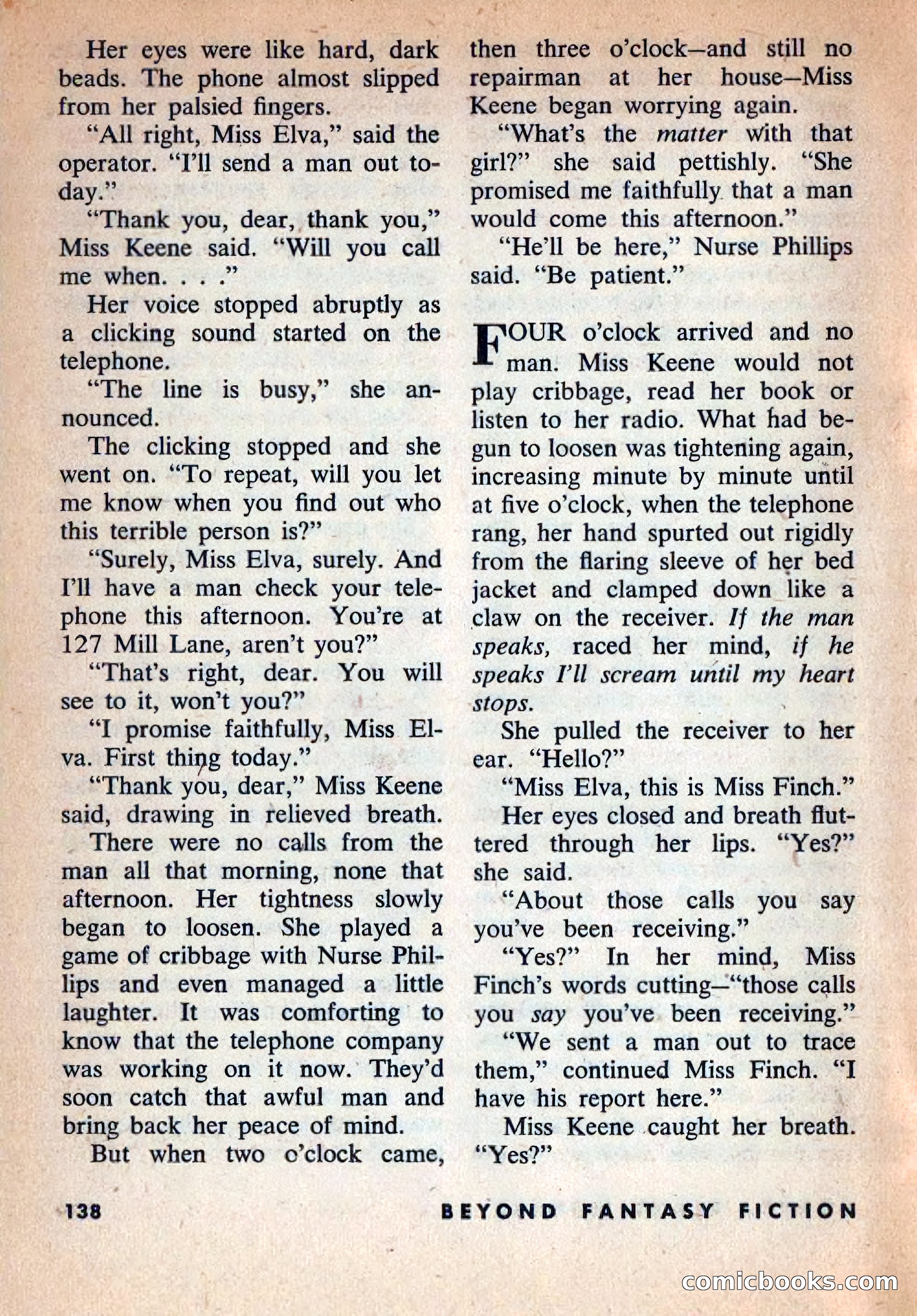 Beyond Fantasy Fiction, Vol. 1, No. 3 — page 141 of 164