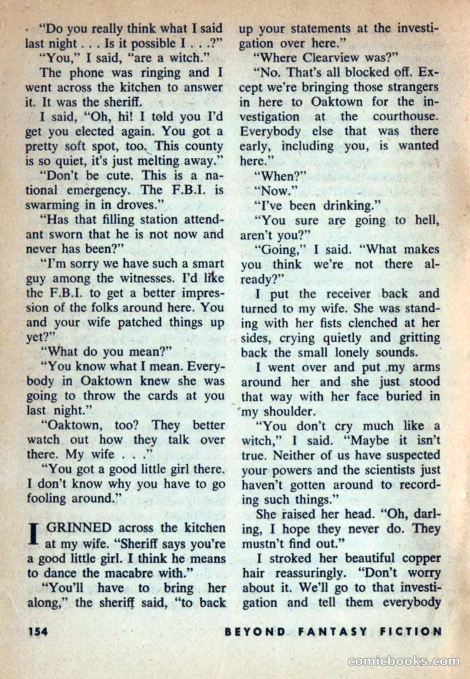 Beyond Fantasy Fiction, Vol. 1, No. 3 — page 157 of 164