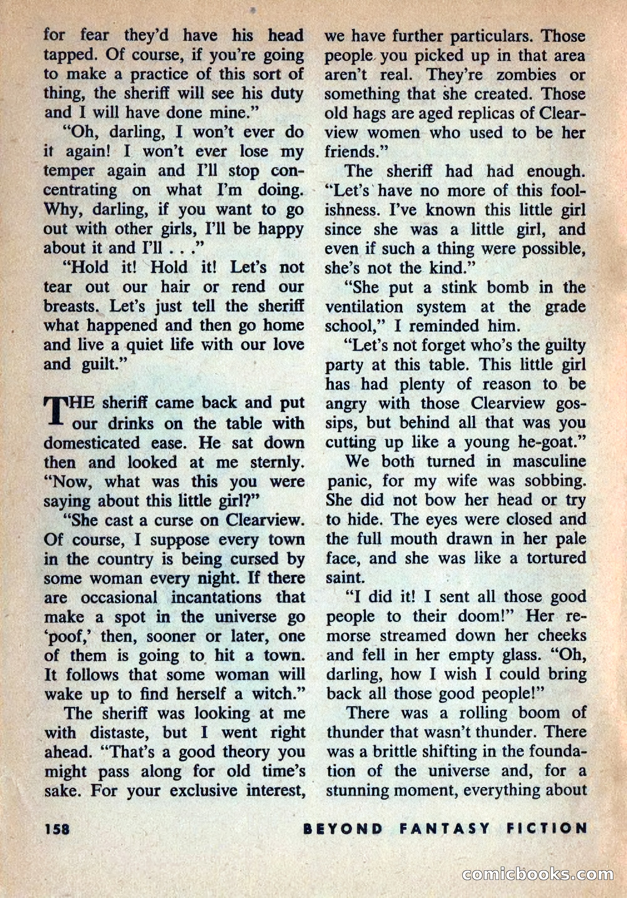 Beyond Fantasy Fiction, Vol. 1, No. 3 — page 161 of 164