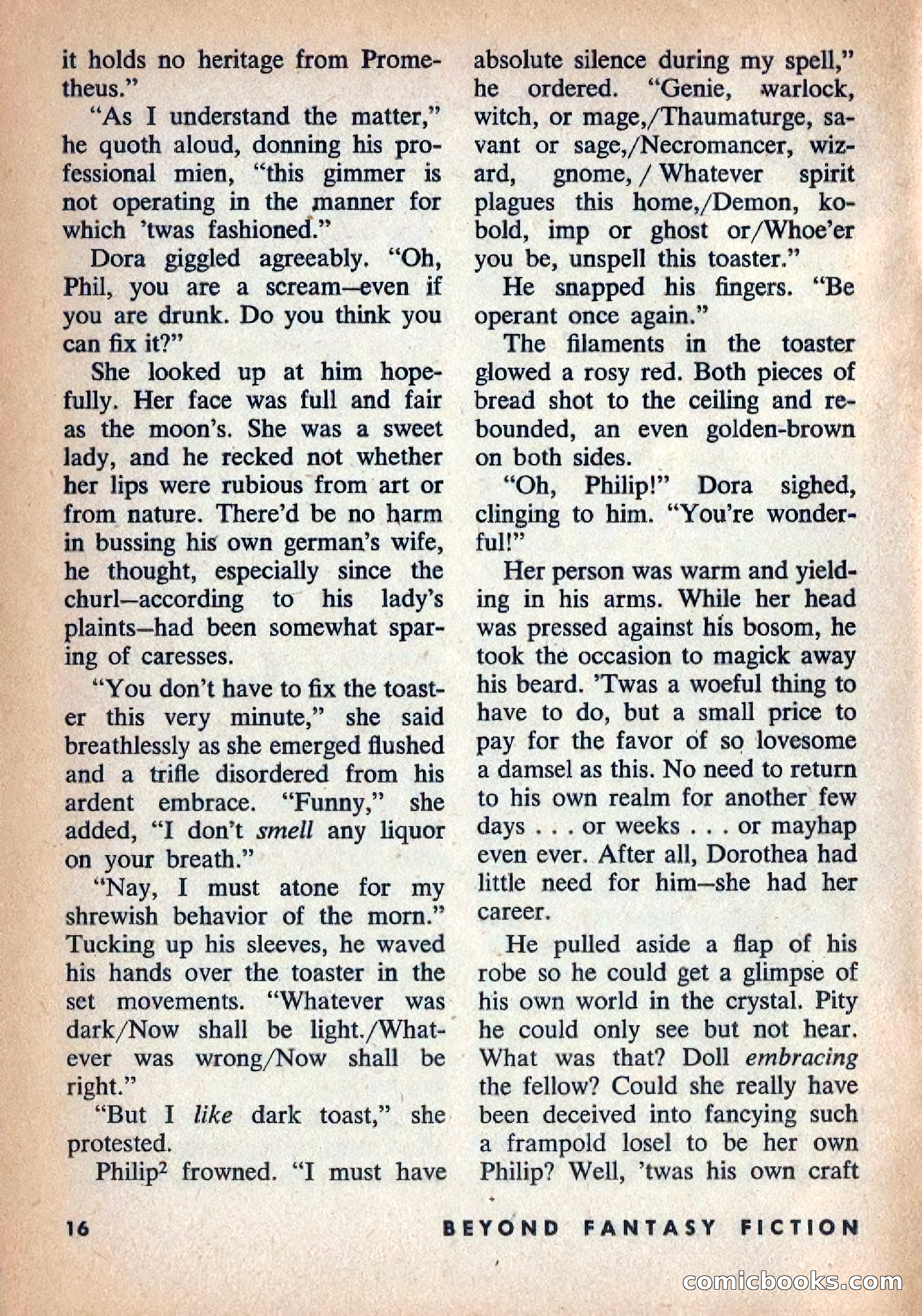 Beyond Fantasy Fiction, Vol. 1, No. 4 — page 19 of 164