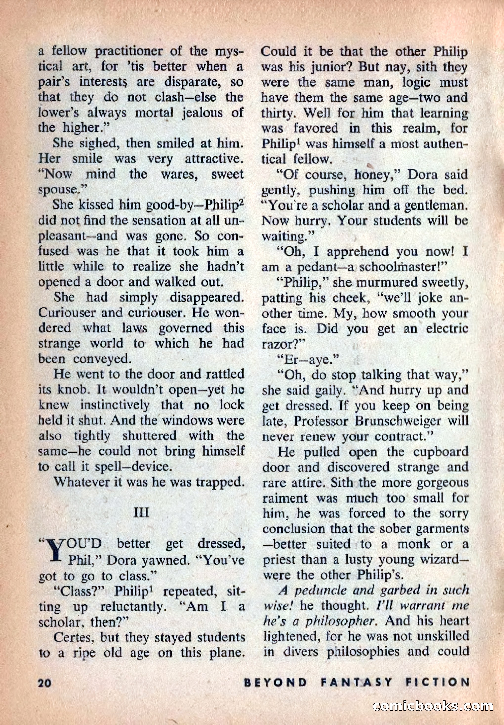 Beyond Fantasy Fiction, Vol. 1, No. 4 — page 23 of 164