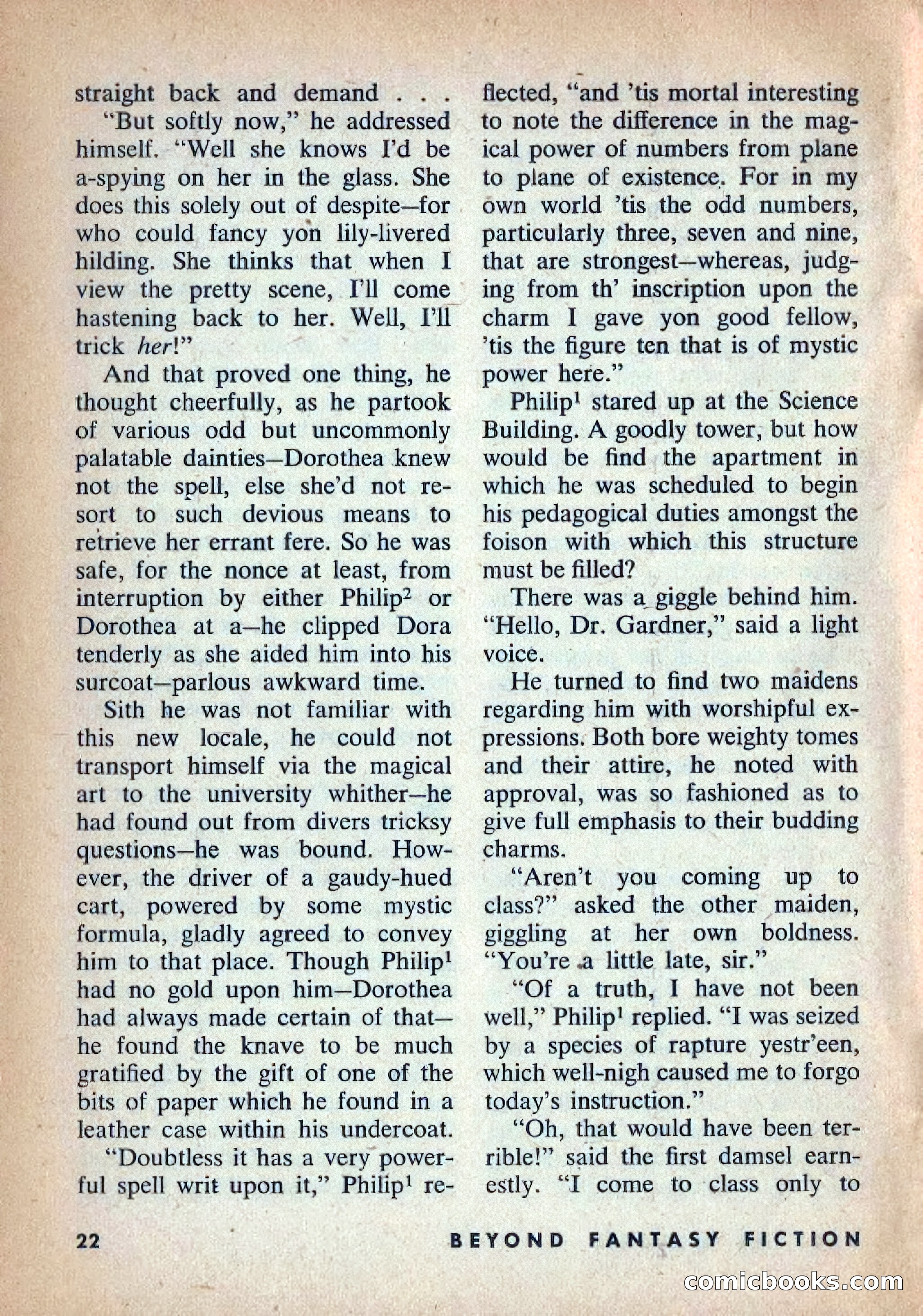 Beyond Fantasy Fiction, Vol. 1, No. 4 — page 25 of 164