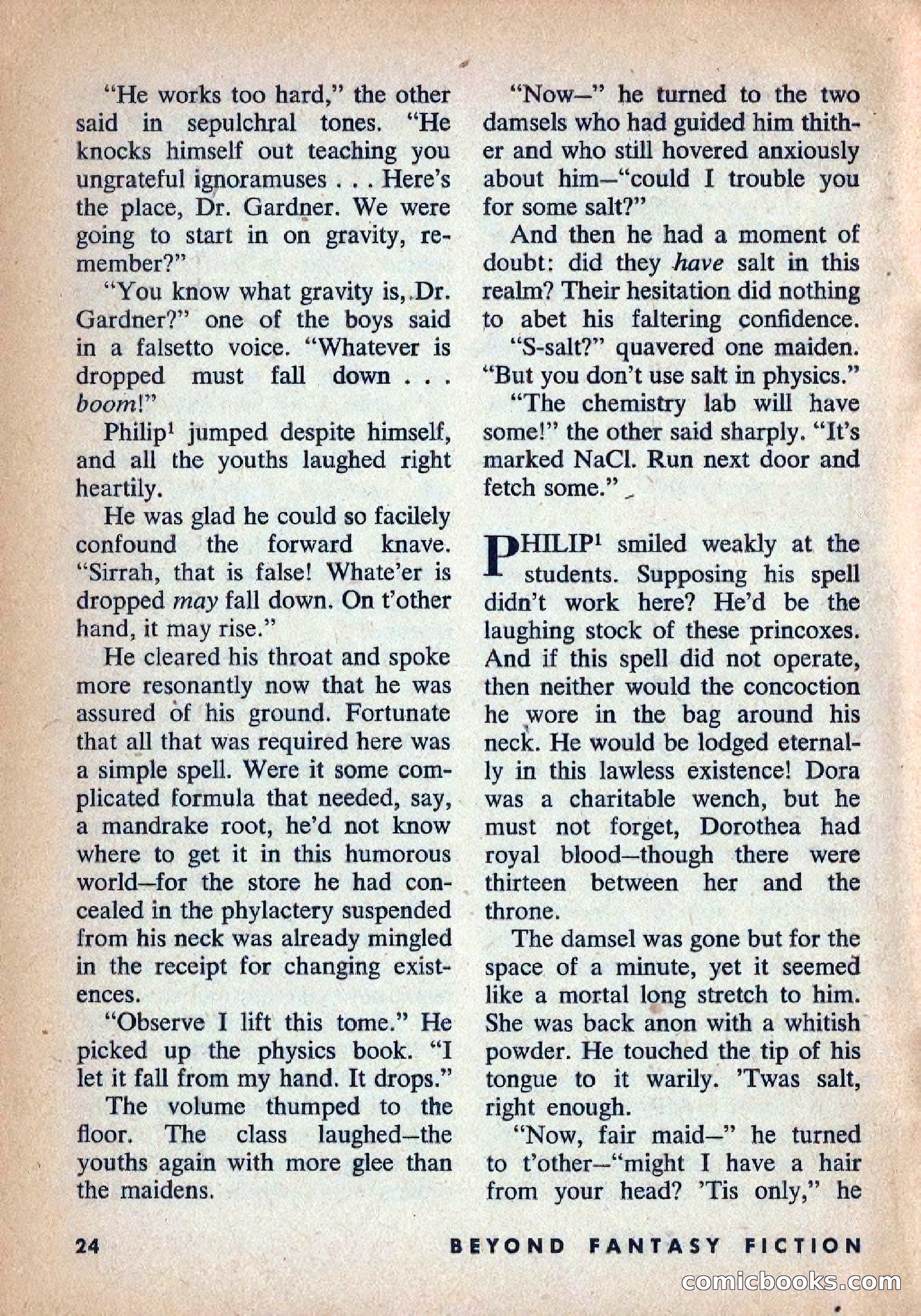 Beyond Fantasy Fiction, Vol. 1, No. 4 — page 27 of 164