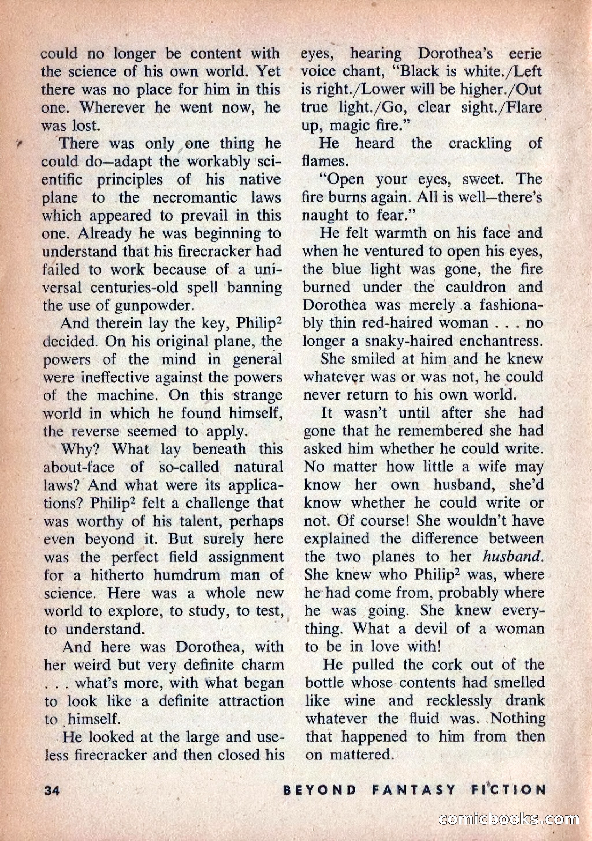 Beyond Fantasy Fiction, Vol. 1, No. 4 — page 37 of 164