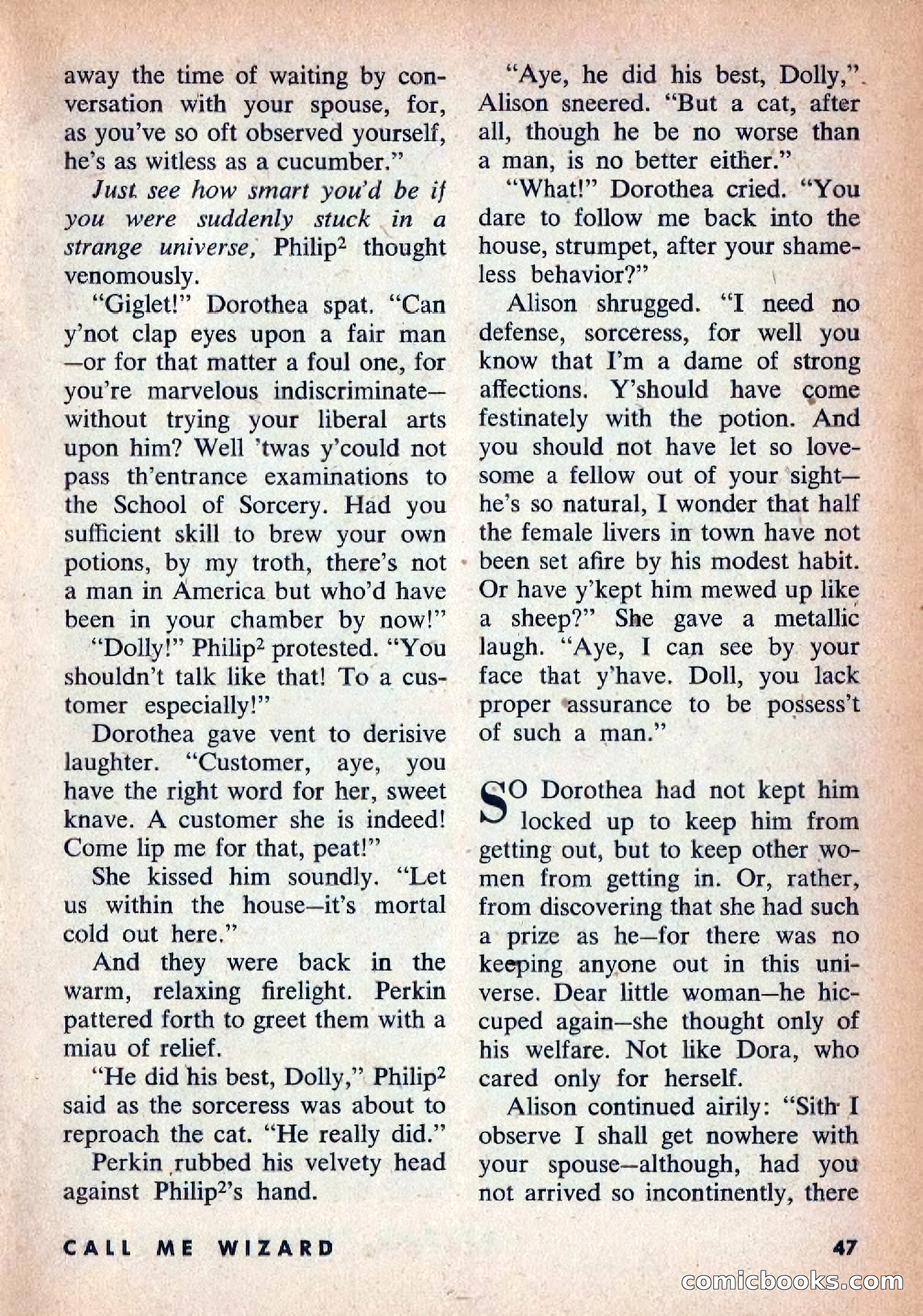 Beyond Fantasy Fiction, Vol. 1, No. 4 — page 50 of 164