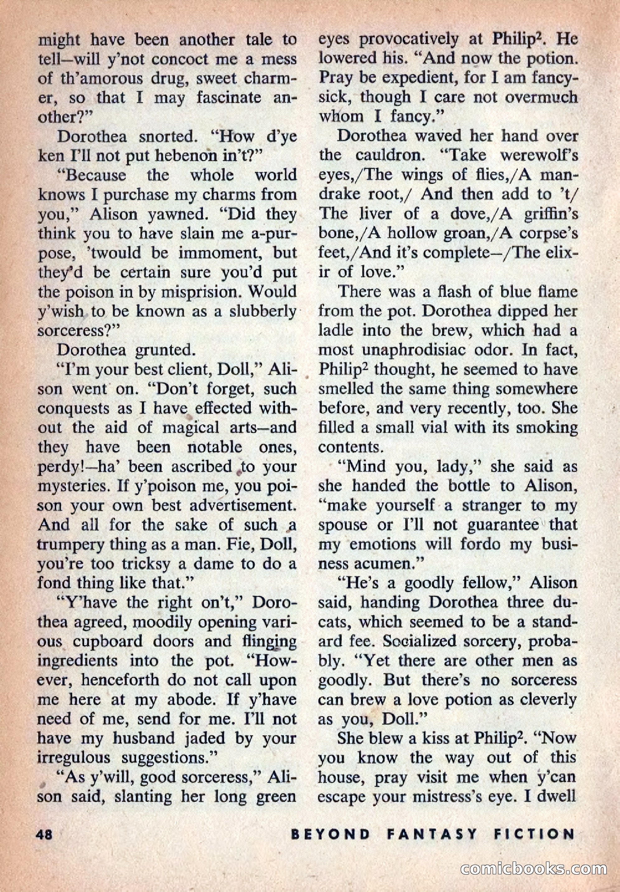 Beyond Fantasy Fiction, Vol. 1, No. 4 — page 51 of 164