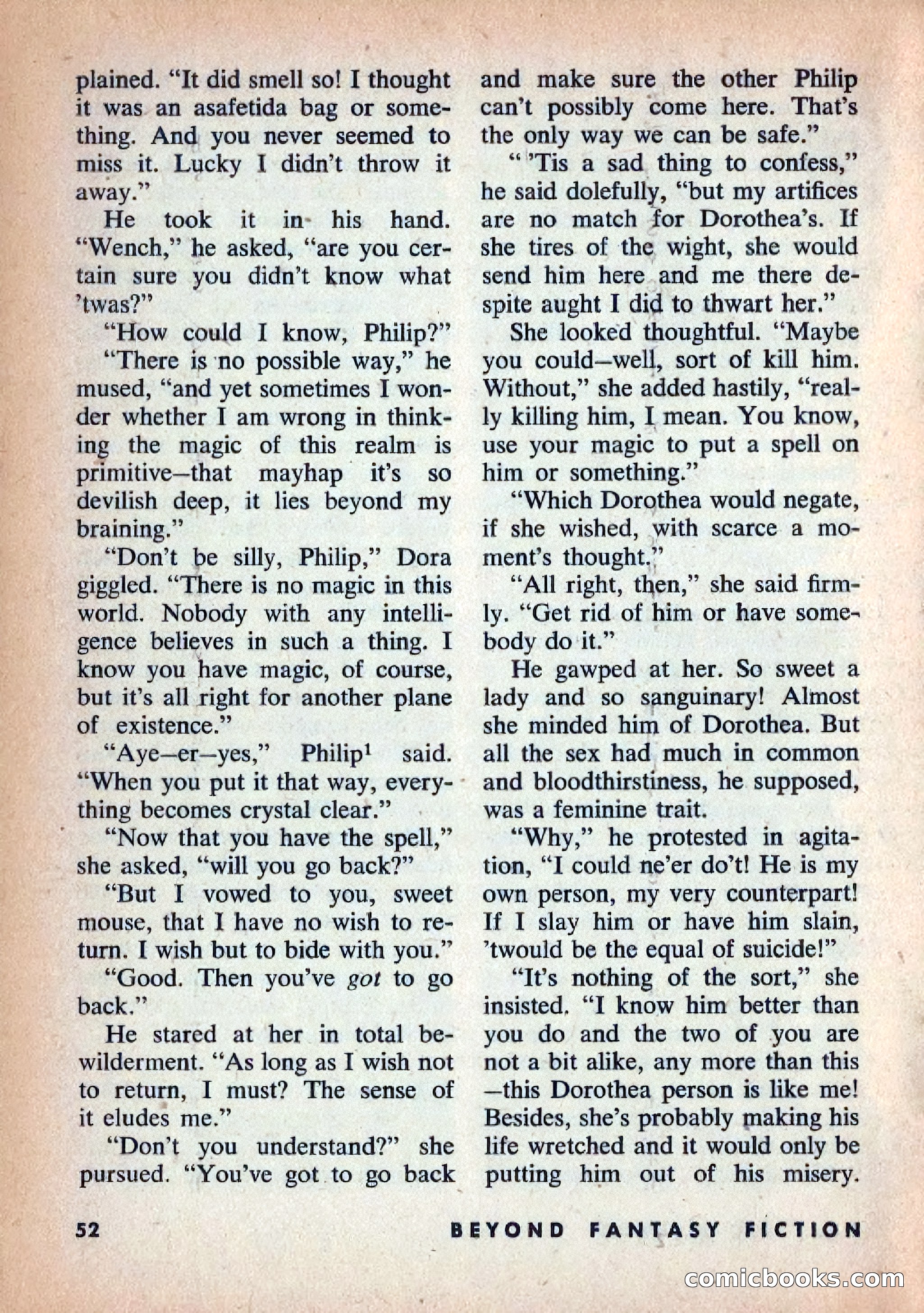 Beyond Fantasy Fiction, Vol. 1, No. 4 — page 55 of 164